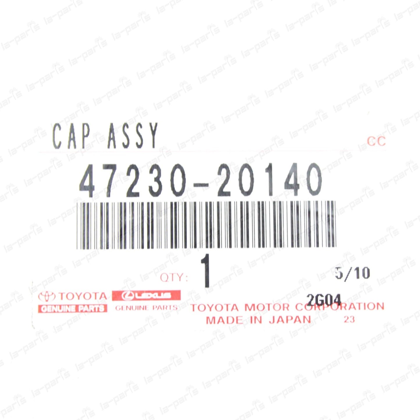 Genuine Toyota Rav4 Camry IS250 Brake Master Cylinder Reservoir Cap 47230-20140