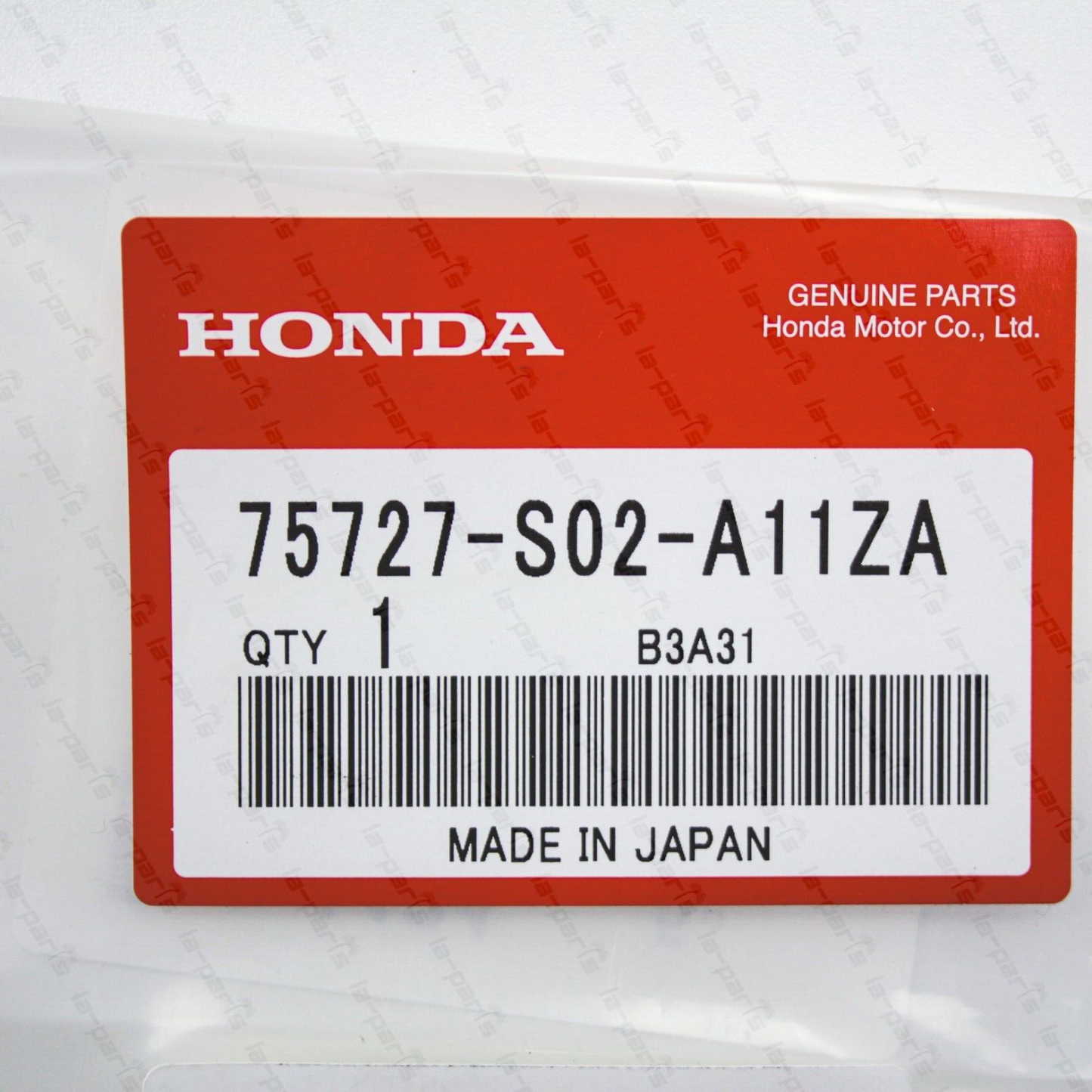 Genuine OEM Honda 99-00 Honda Civic Coupe Si B16 DOHC VTEC Side Sticker Qty:1