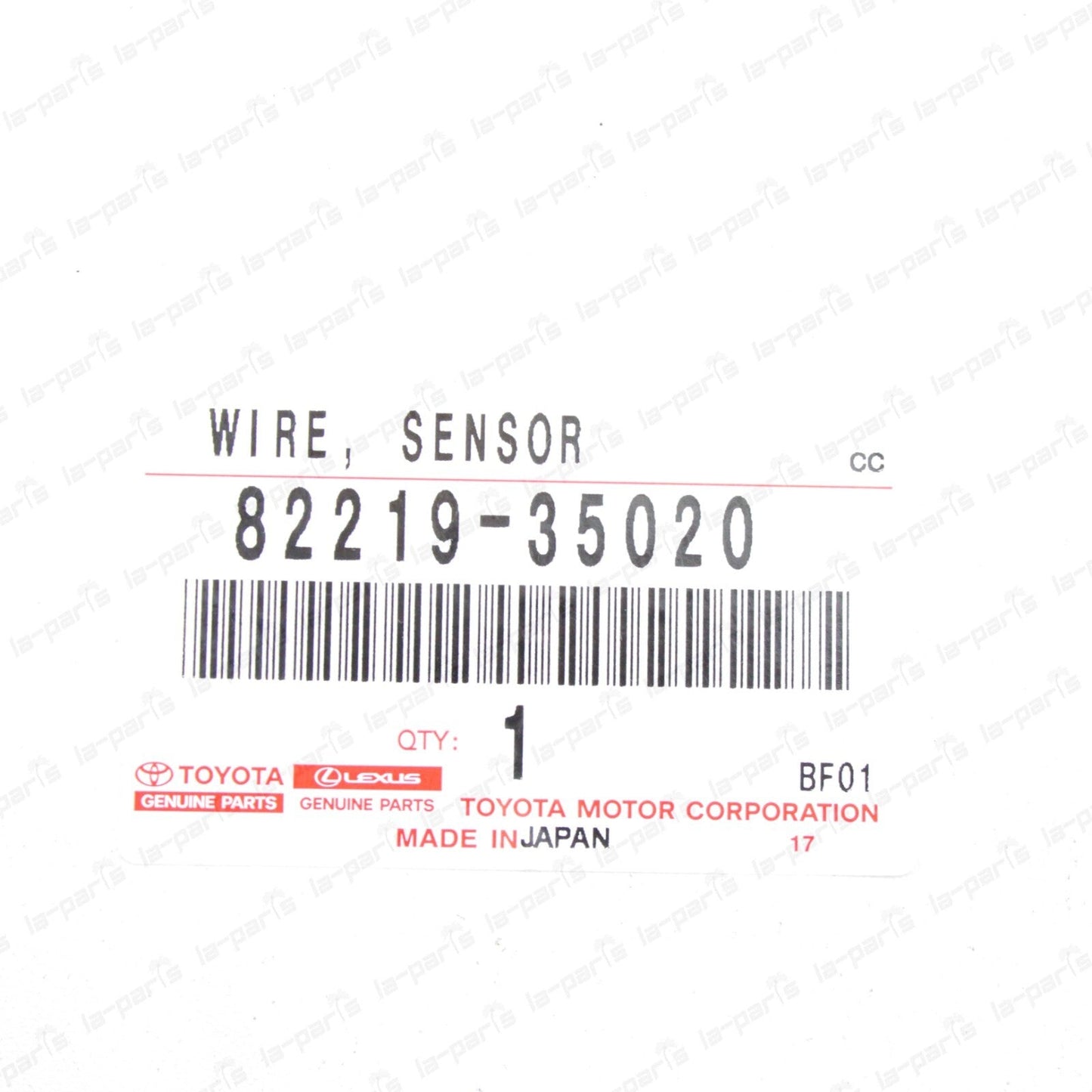 NEW GENUINE TOYOTA KNOCK SENSOR WIRE HARNESS 4.0L V6 82219-35020