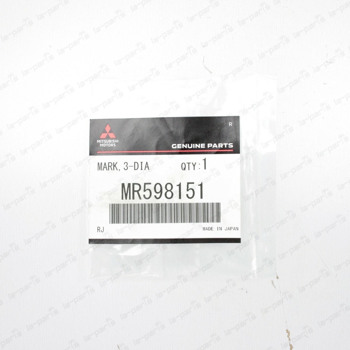 NEW GENUINE MITSUBISHI LANCER EVOLUTION 7 CT9 REAR EMBLEM MR598151