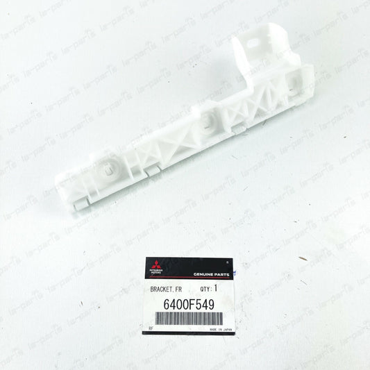 NEW GENUINE MITSUBISHI LANCER LEFT DRIVER SIDE FRONT BUMPER BRACKET 6400F549