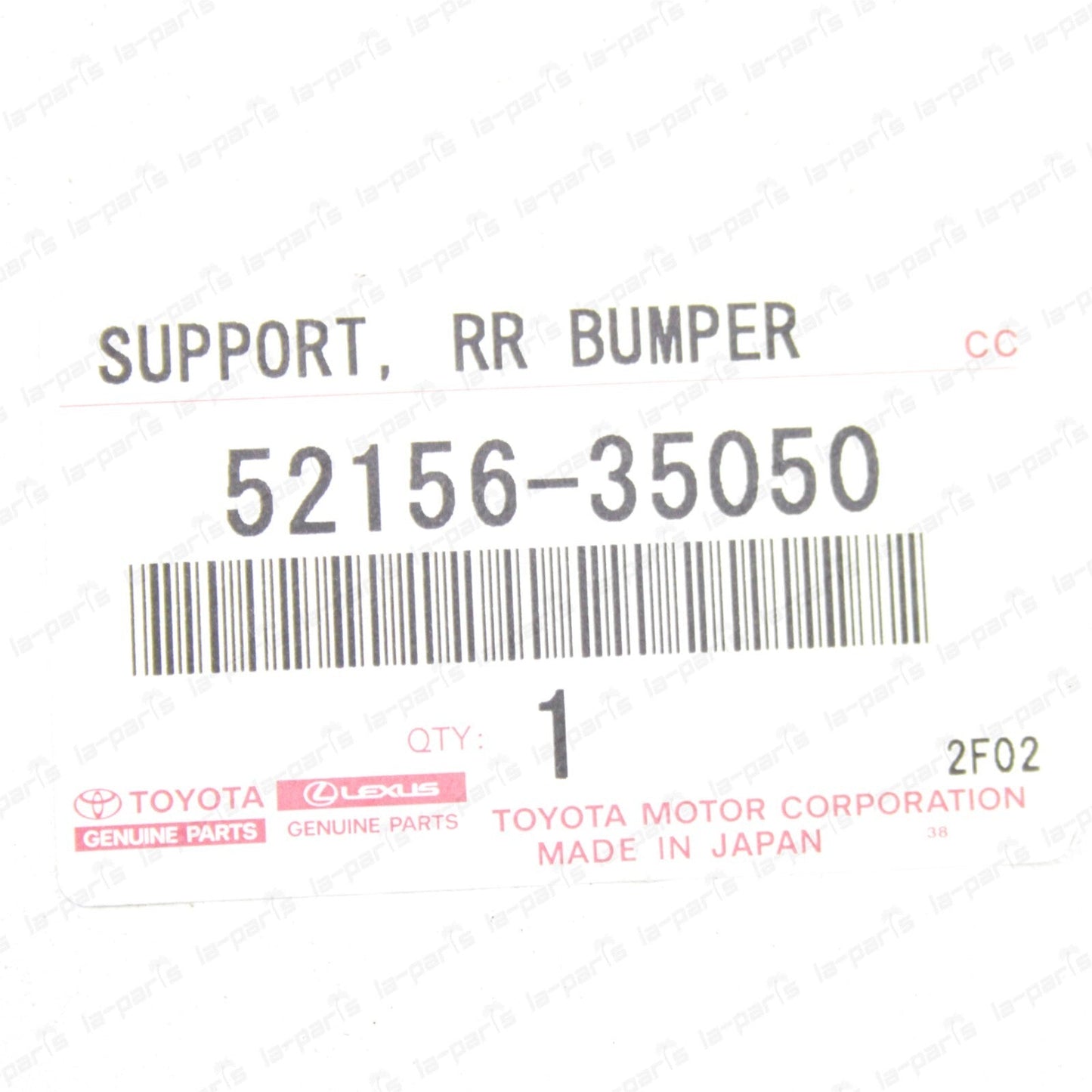 NEW GENUINE TOYOTA 10-21 4RUNNER DRIVER REAR BUMPER SIDE RETAINER 52156-35050