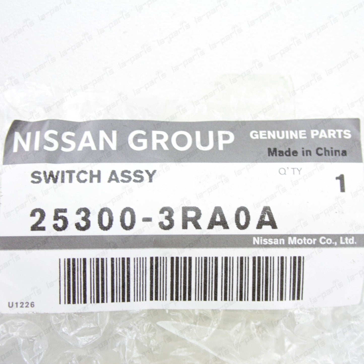 New Genuine Nissan Brake Switch Cruise Cancel, Clutch Safety Switch 25300-3RA0A