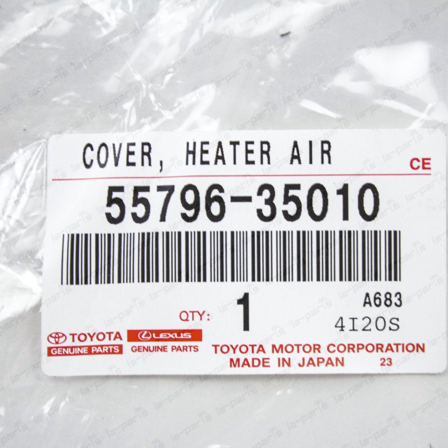 New Genuine OEM Toyota FJ Cruiser Driver Side Heater Air Duct Cover 55796-35010