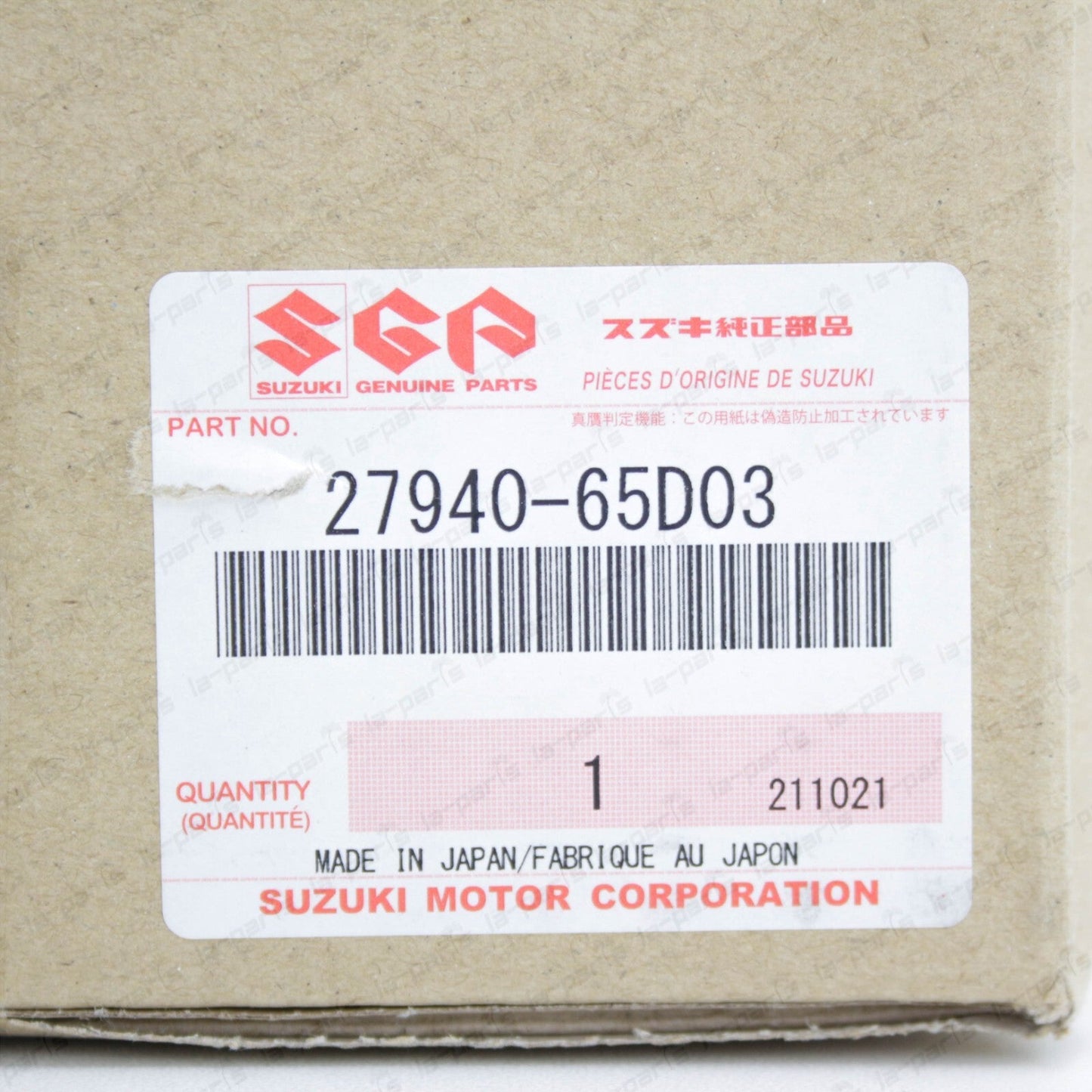 NEW GENUINE SUZUKI GRAND VITARA 4X4 AIR PUMP ACTUATOR PUMP FRONT 27940-65D03