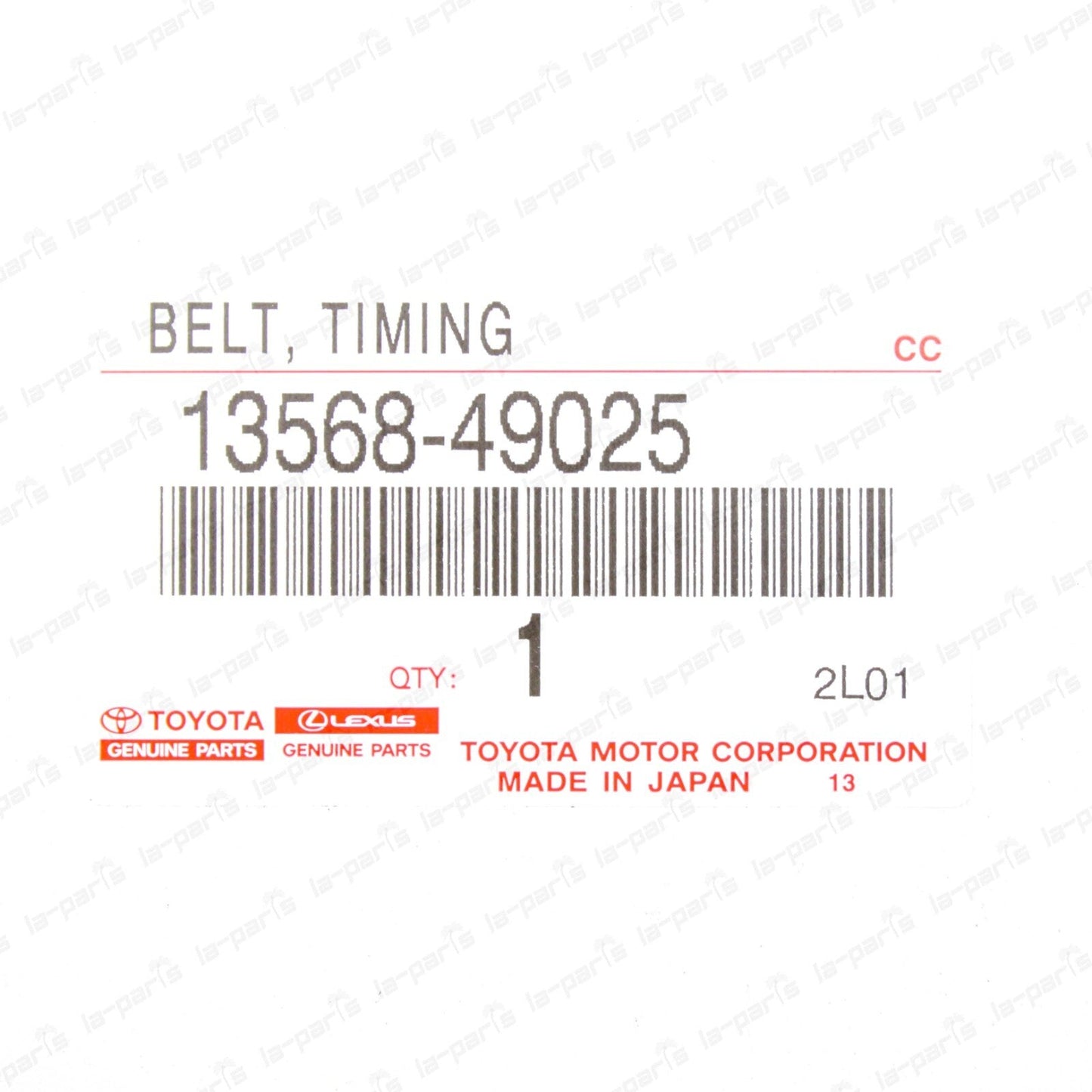 New Genuine Toyota Supra MK4 1JZ-GE 1JZ-GTE Timing Belt 13568-49025 13568-46010