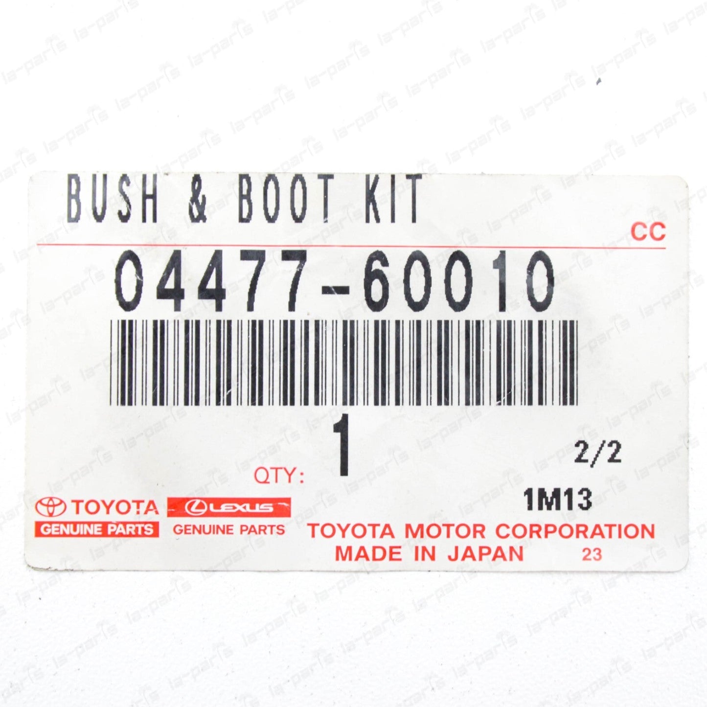 Genuine Toyota Land Cruiser LX450 Load Sensing Spring Bush Boot Kit 04477-60010