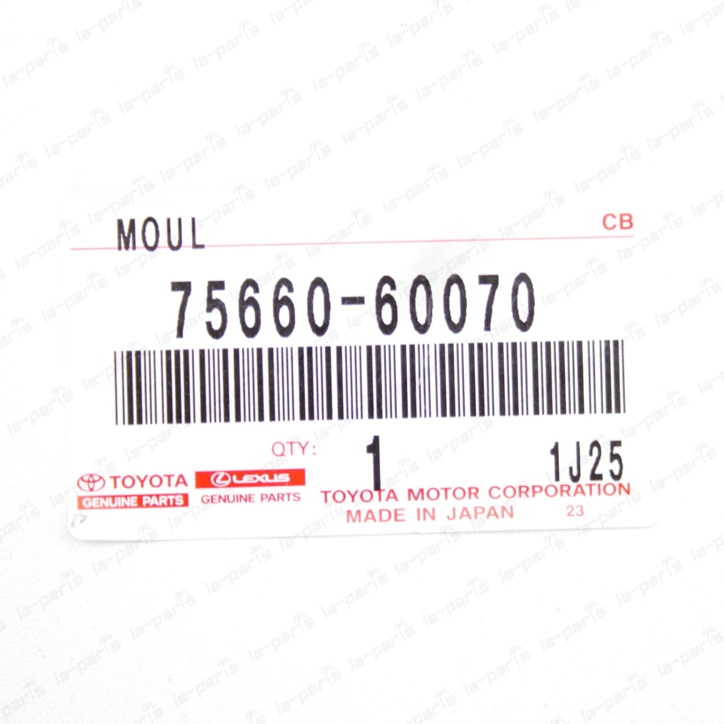 GENUINE LEXUS GX470 03-09 TOYOTA LC PRADO 120 REAR QUARTER BELT MOULDINGS PAIR