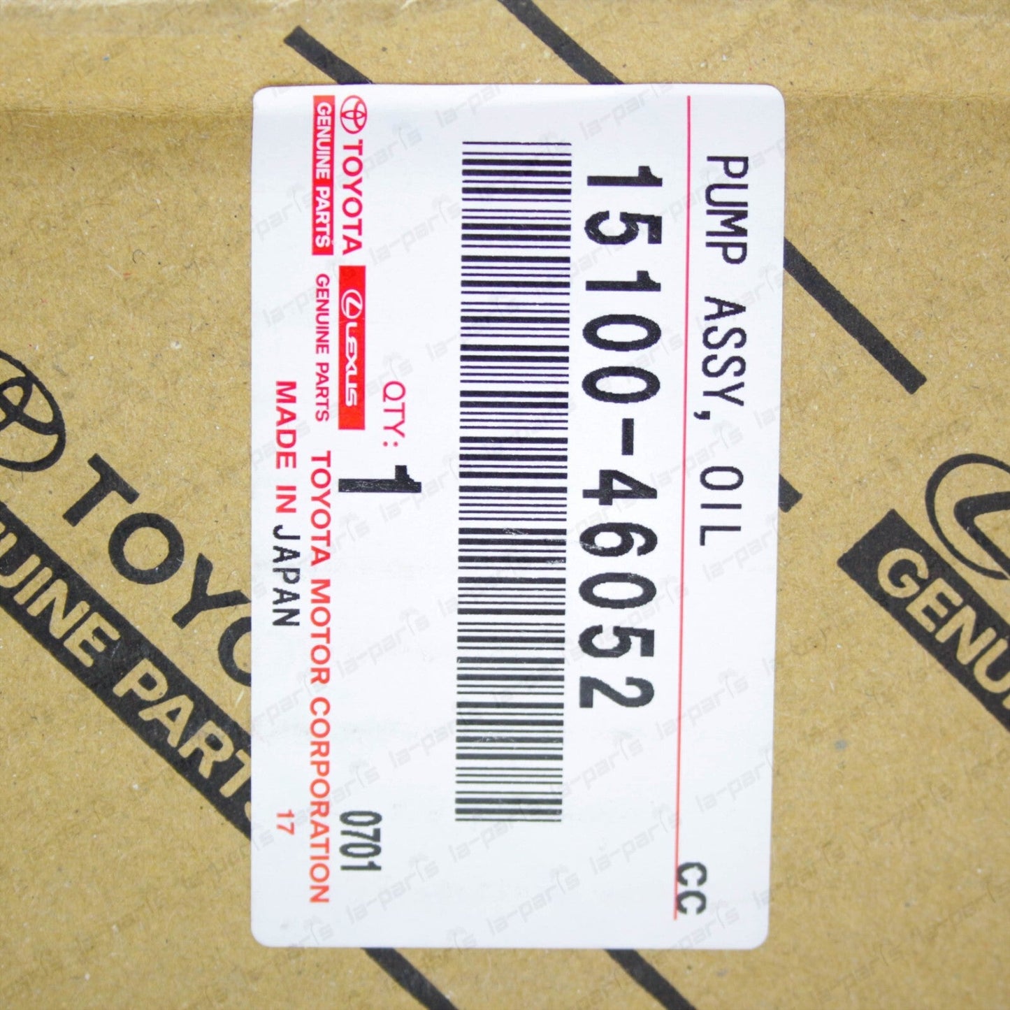 NEW GENUINE TOYOTA 93-98 SUPRA 2JZGTE TWIN TURBO ENGINE OIL PUMP 15100-46052