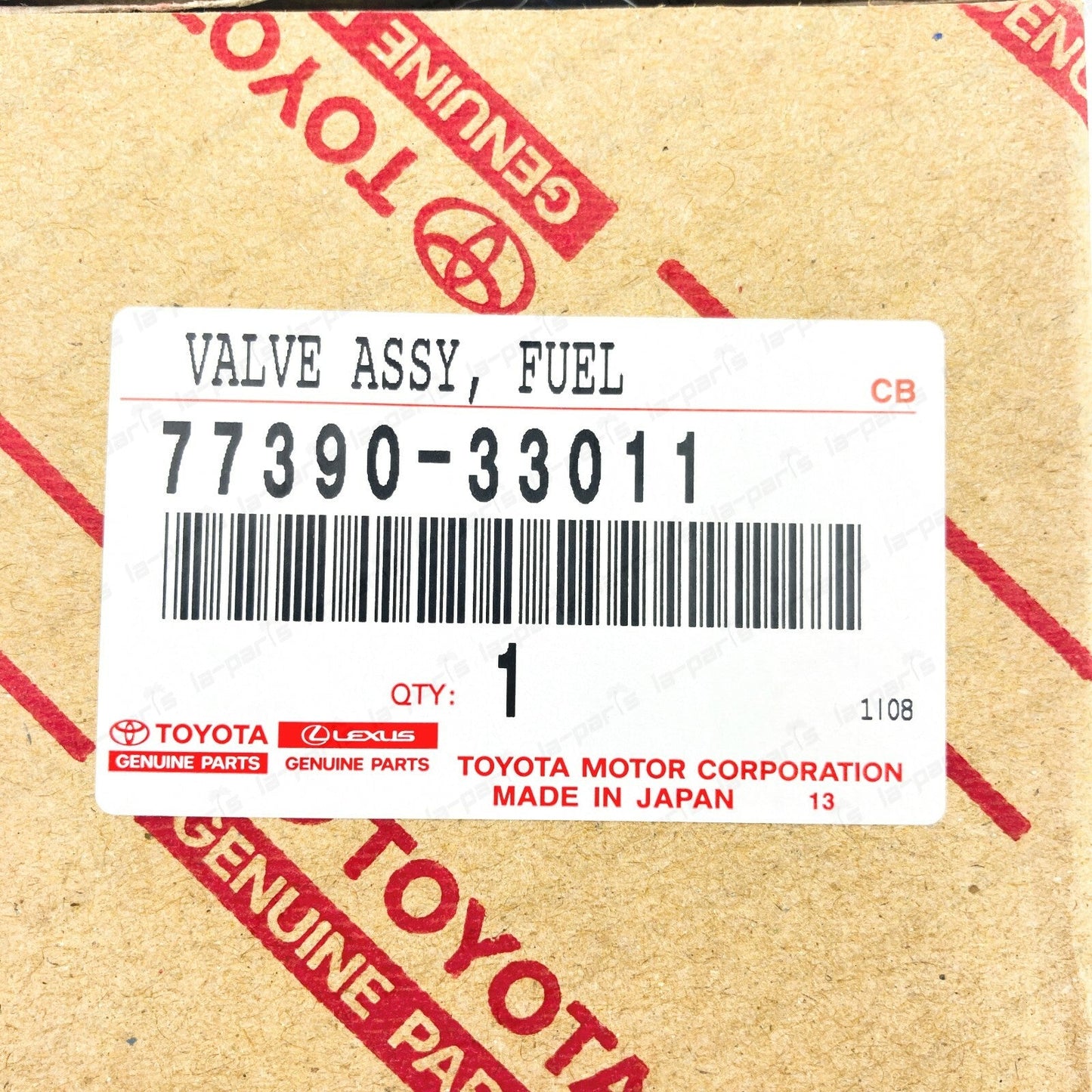 NEW GENUINE TOYOTA LEXUS FUEL TANK OVER FILL VENT CHECK VALVE 77390-33011