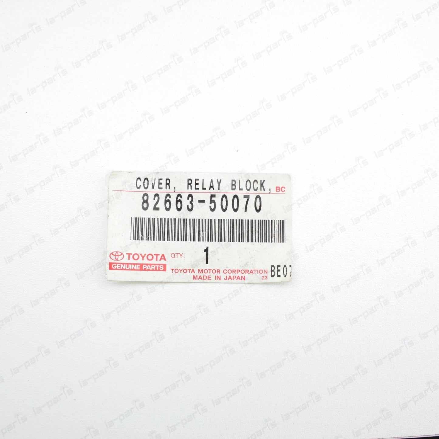 GENUINE TOYOTA LEXUS 07-14 LS460 RELAY BLOCK LOWER COVER 82663-50070