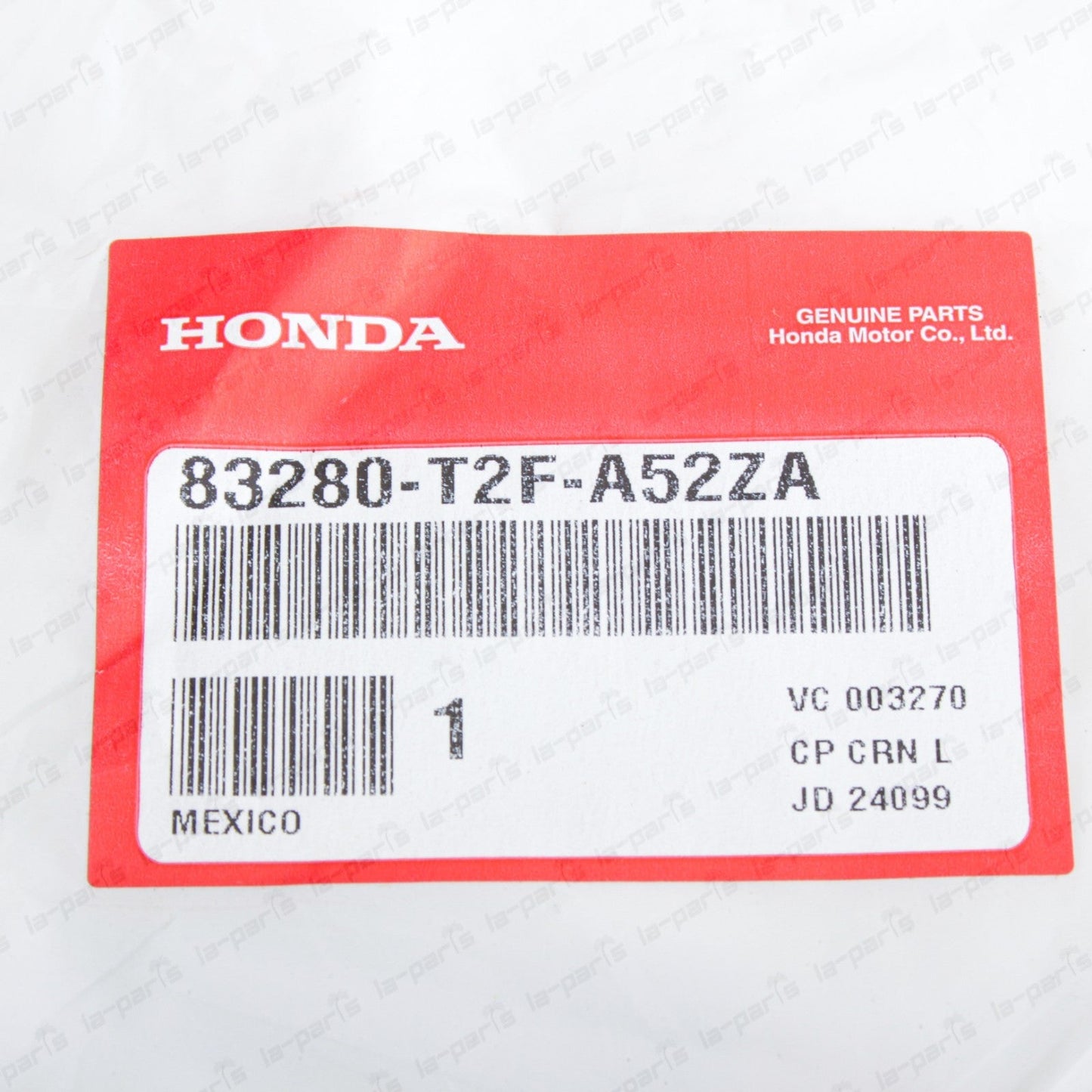 New Genuine OEM Honda 13-17 Accord Driver Side Ivory Sunvisor 83280-T2F-A52ZA