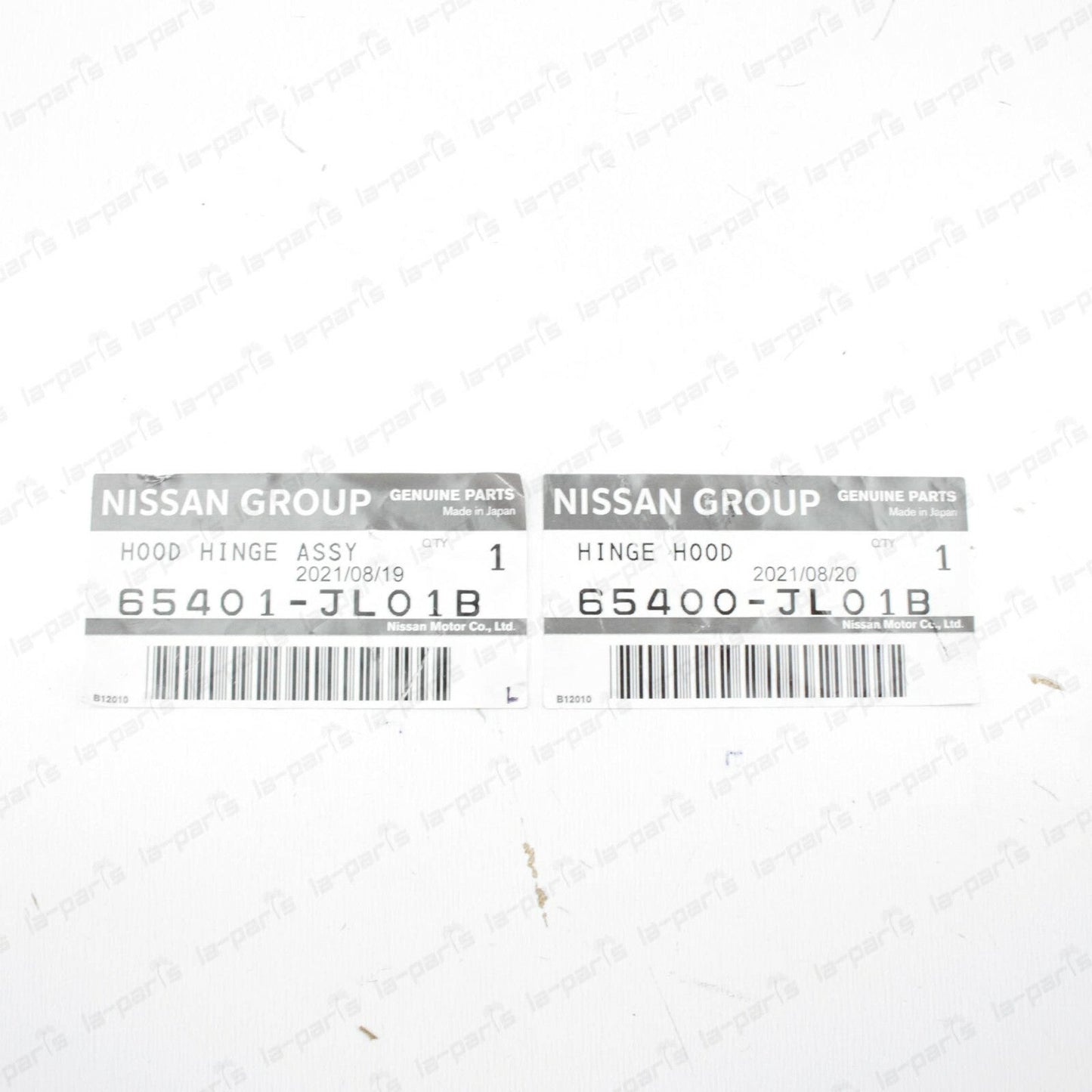 NEW GENUINE NISSAN INFINITI Q60 G37 COUPE HOOD HINGE LEFT + RIGHT SET OF 2