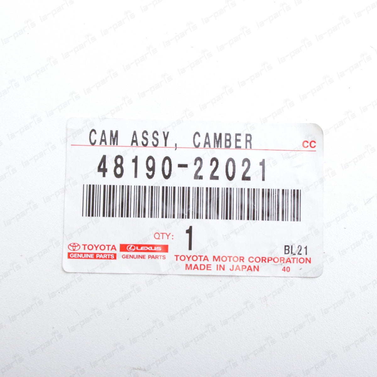 Genuine OEM Toyota 93-98 Supra GS300 SC300 Rear Camber Adjust Bolt 48190-22021