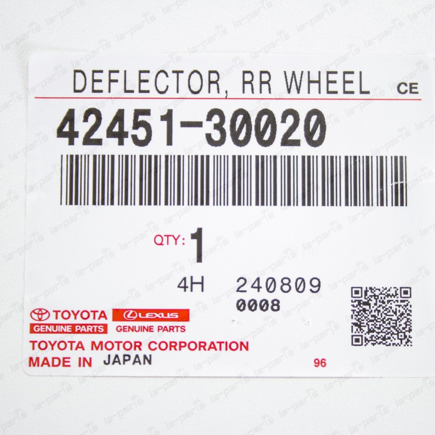 Genuine Lexus 06-15 IS250 IS350 GS Rear Wheel Bearing Dust Deflector 42451-30020
