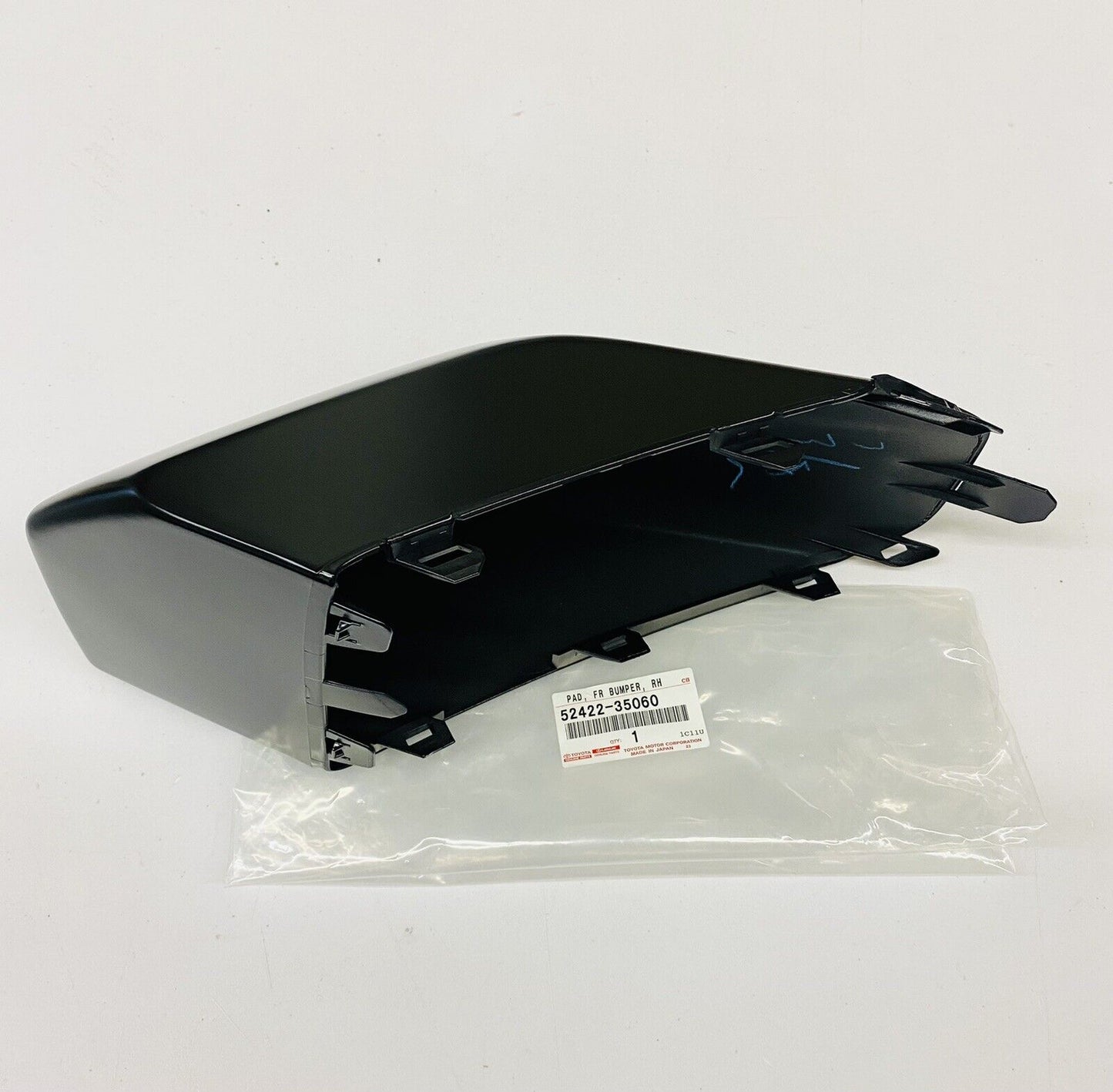 Genuine For Toyota Fj Cruiser 2007-2014 Black Front Right Corner Bumper Pad