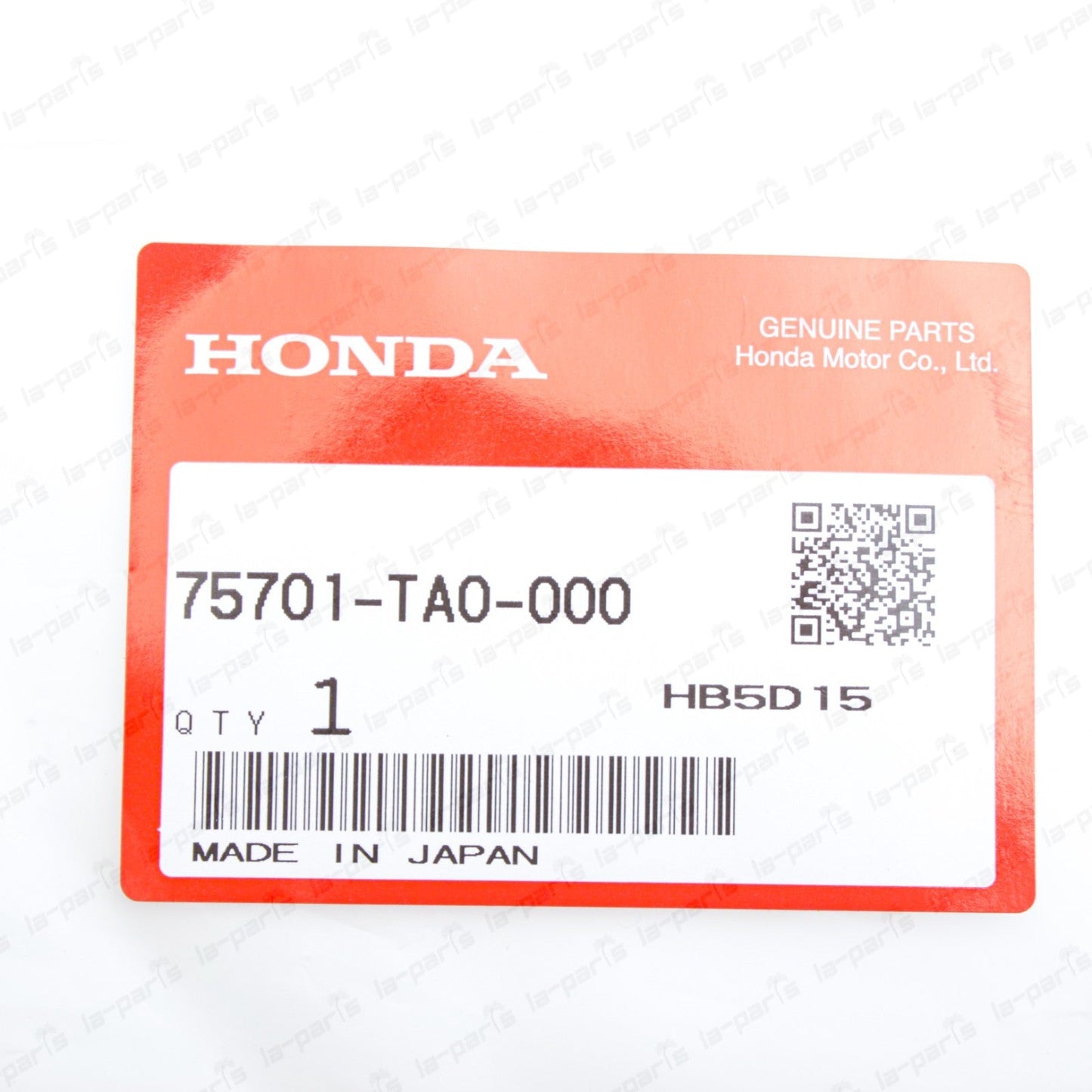 New Genuine OEM Honda 2016-2022 Pilot 2008-2012 Accord Rear Emblem 75701-TA0-000