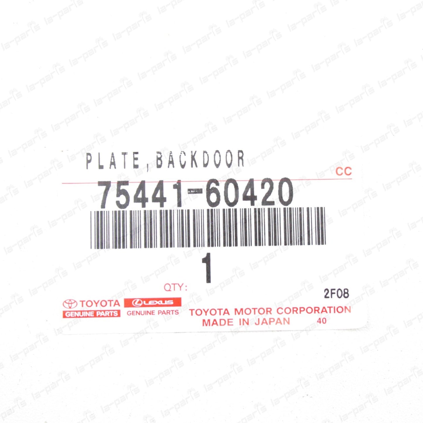 New Genuine Toyota 96-97 Land Cruiser FJ80 FZJ80 Rear Emblem Badge 75441-60420