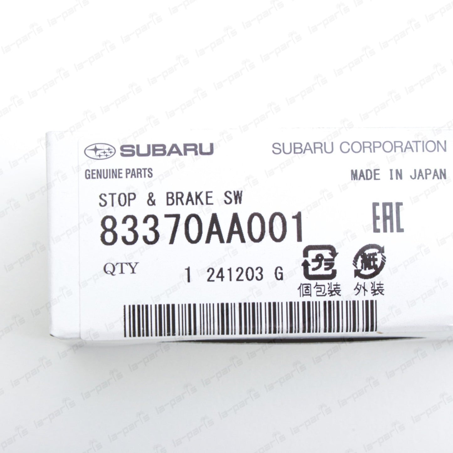 New Genuine OEM Subaru 1990-2014 Stop Lamp Brake Light Switch 83370AA001