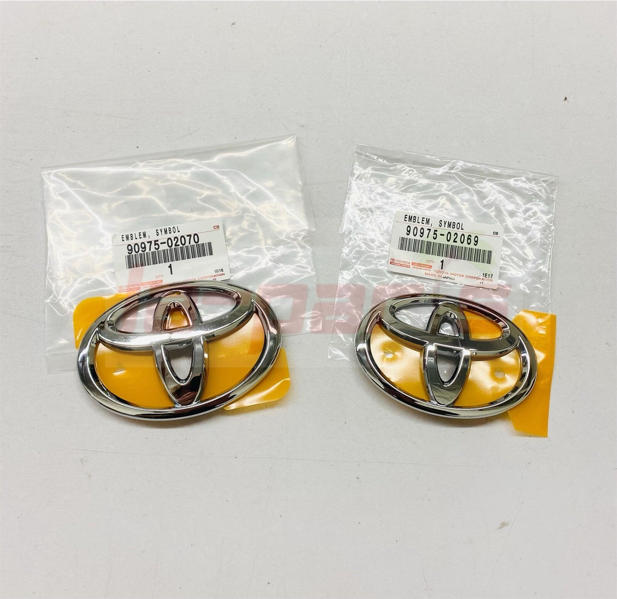 GENUINE FOR TOYOTA 13-16 SCION FR-S FT86 GT86 FRONT & REAR EMBLEM BADGES