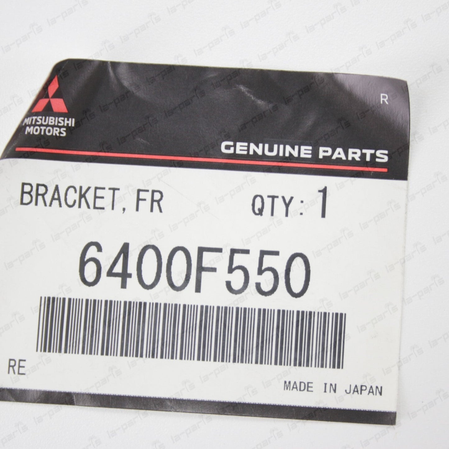 New Genuine OEM Mitsubishi 08-17 Lancer Front Bumper Bracket Retainer SET OF 2