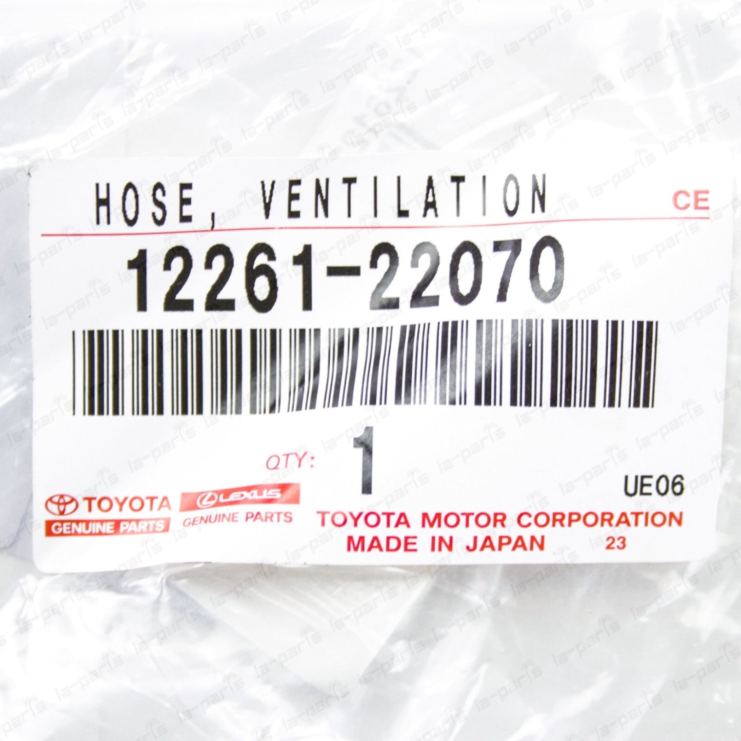New Genuine Toyota 2004-2008 Corolla Matrix 1ZZFE Ventilation Hose 12261-22070