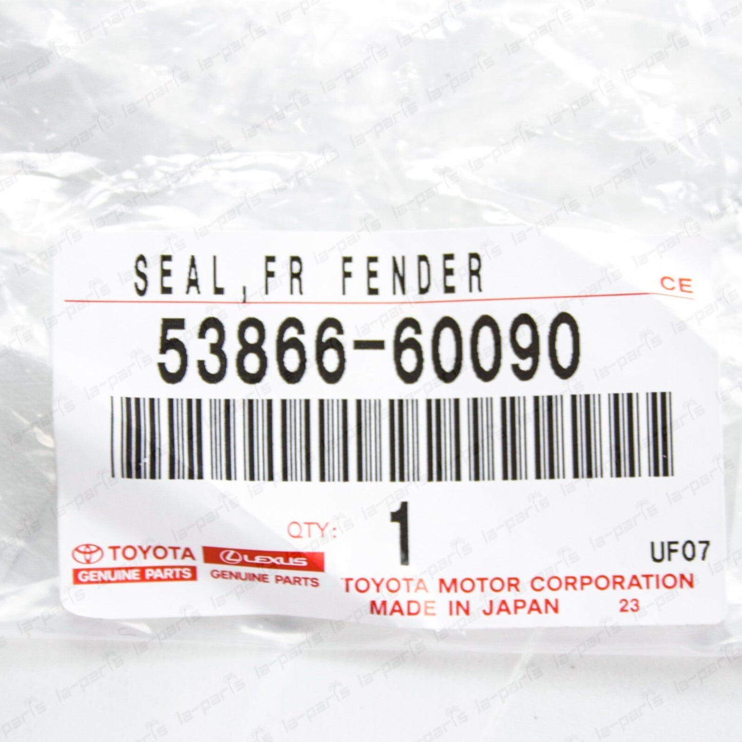 Genuine Toyota Lexus 2010-2022 GX460 Passenger Side Front Cowl Seal Molding