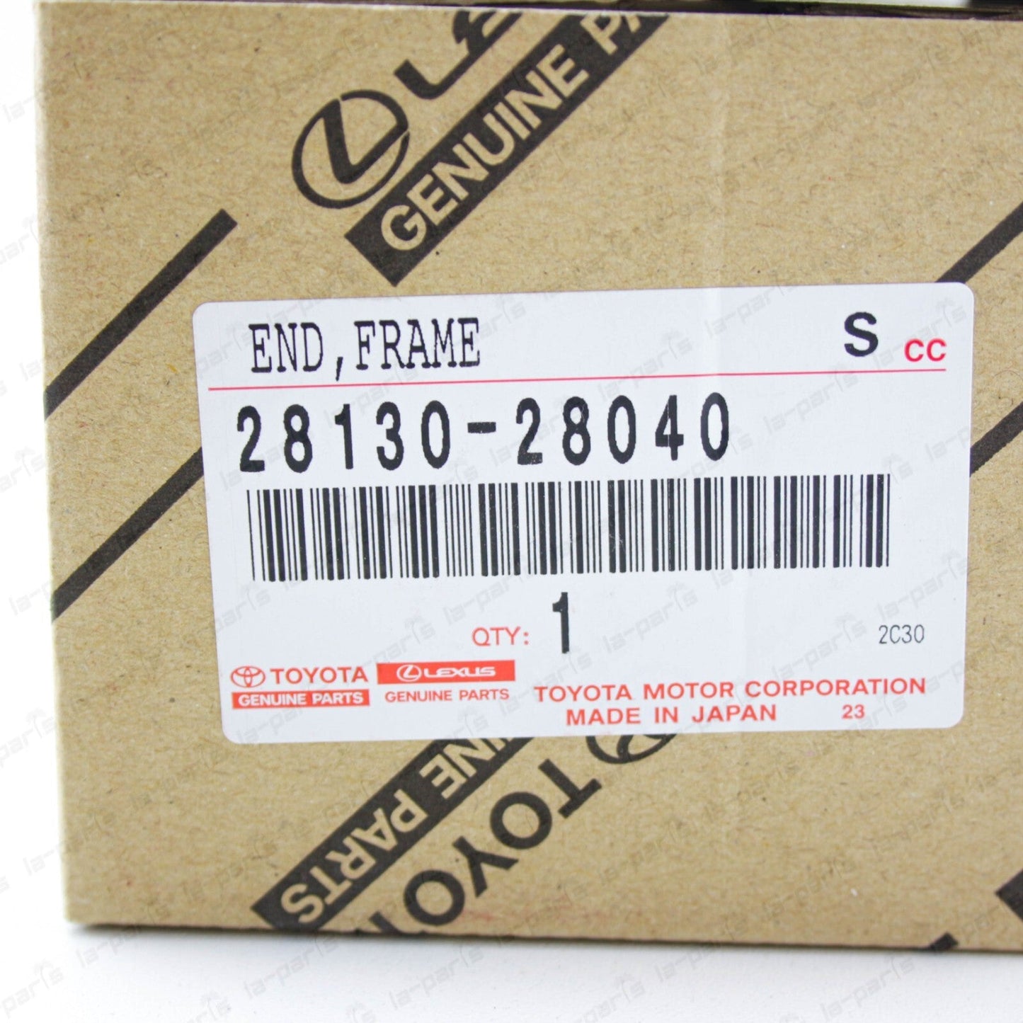 NEW GENUINE TOYOTA 02 -07 CAMRY HIGHLANDER STARTER COMMUTATOR END FRAME ASSY