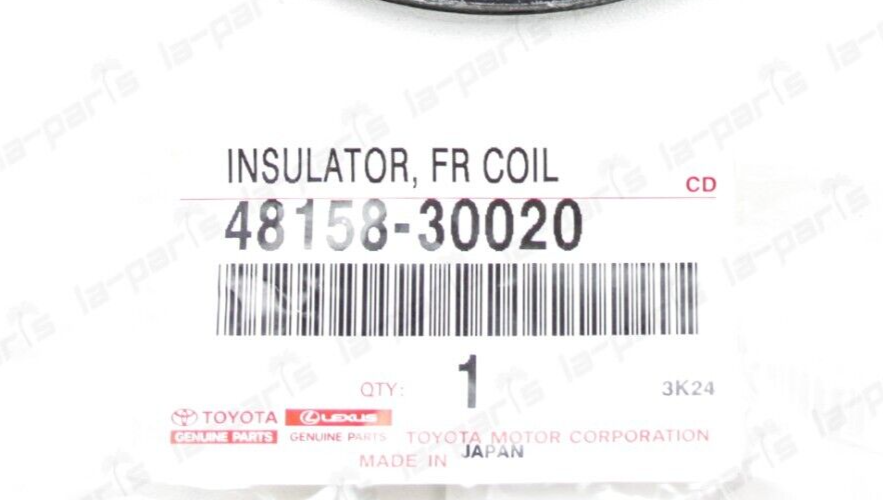 New Genuine OEM Toyota Lexus IS GS Front Lower Coil Spring Insulator 48158-30020