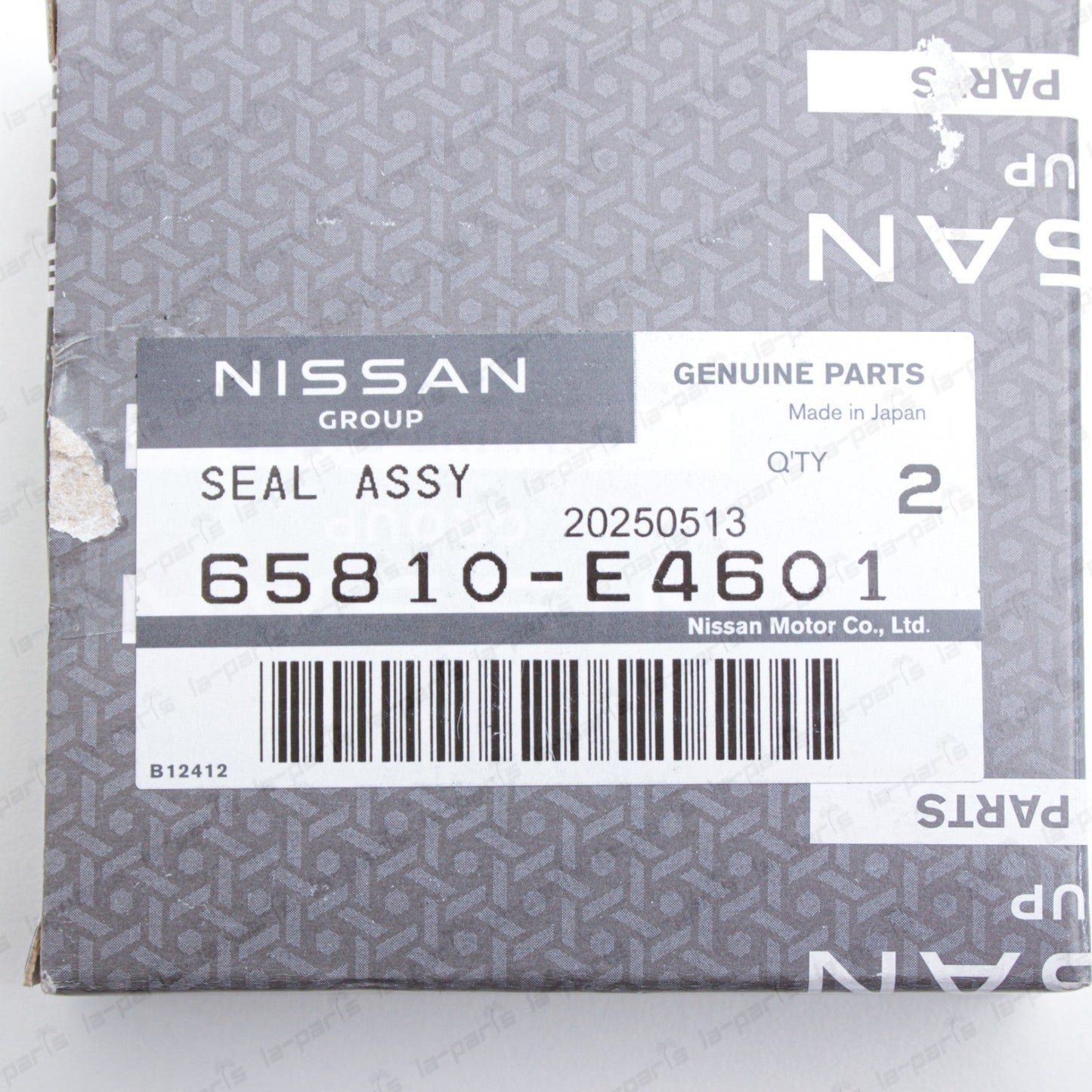 New Genuine Nissan 70-73 240Z S30 DATSUN Hood Bonnet Emblem Badge 65810-E4601
