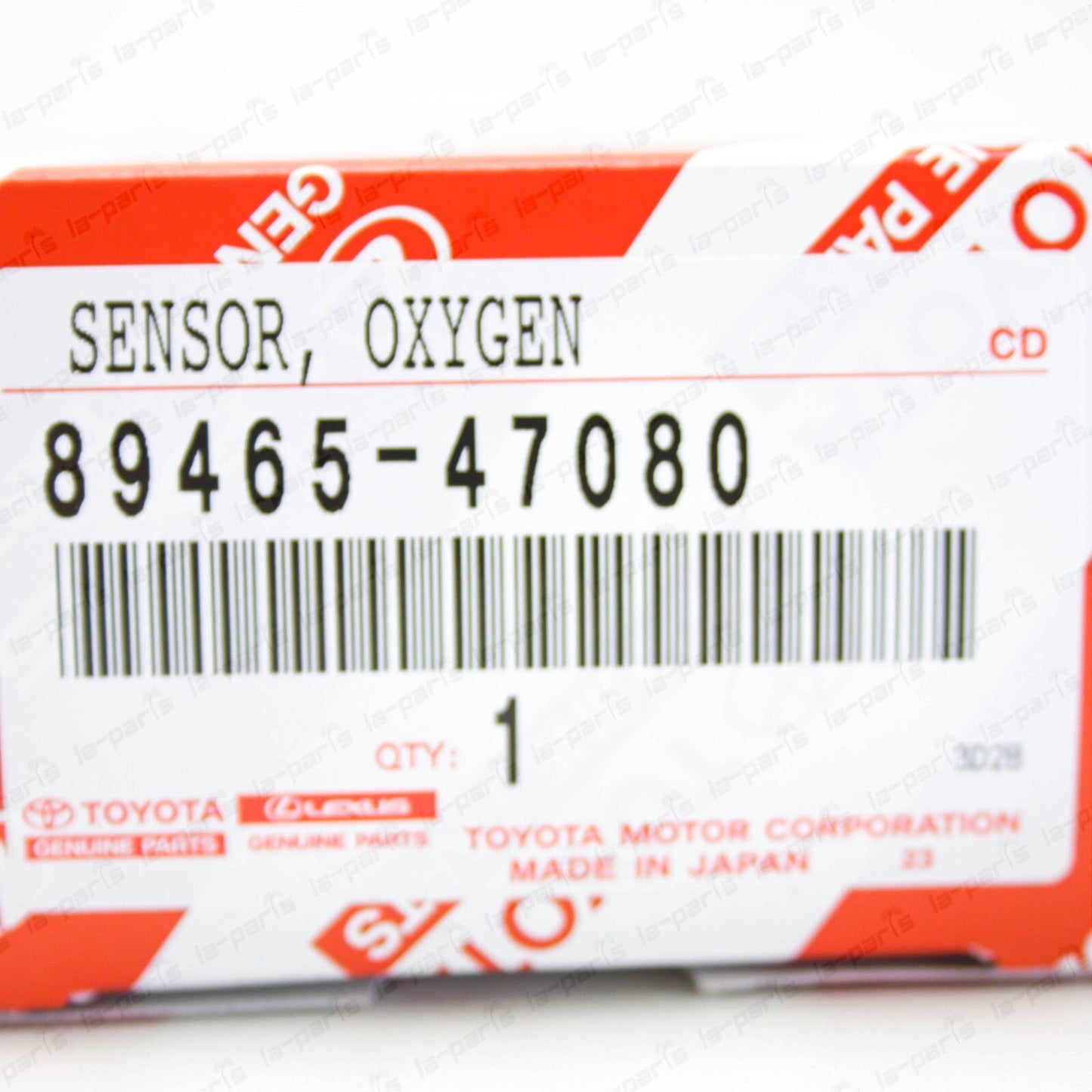New Genuine Toyota 10-14 Prius Lexus CT200h Rear O2 Oxygen Sensor 89465-47080