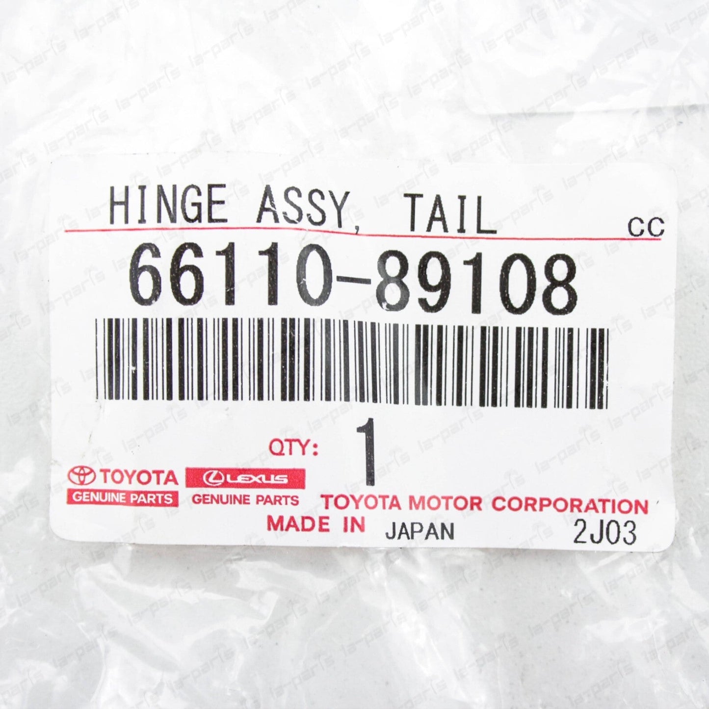 New Genuine Toyota 95-04 Tacoma 89-95 PickUp Tailgate Right Hinge 66110-89108