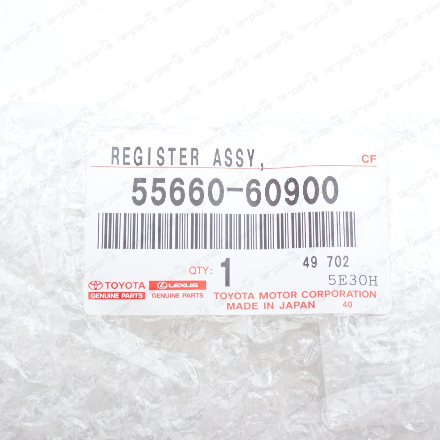 New Genuine OEM Toyota Lexus 02-07 LX470 Center LH Air Vent Register 55660-60900