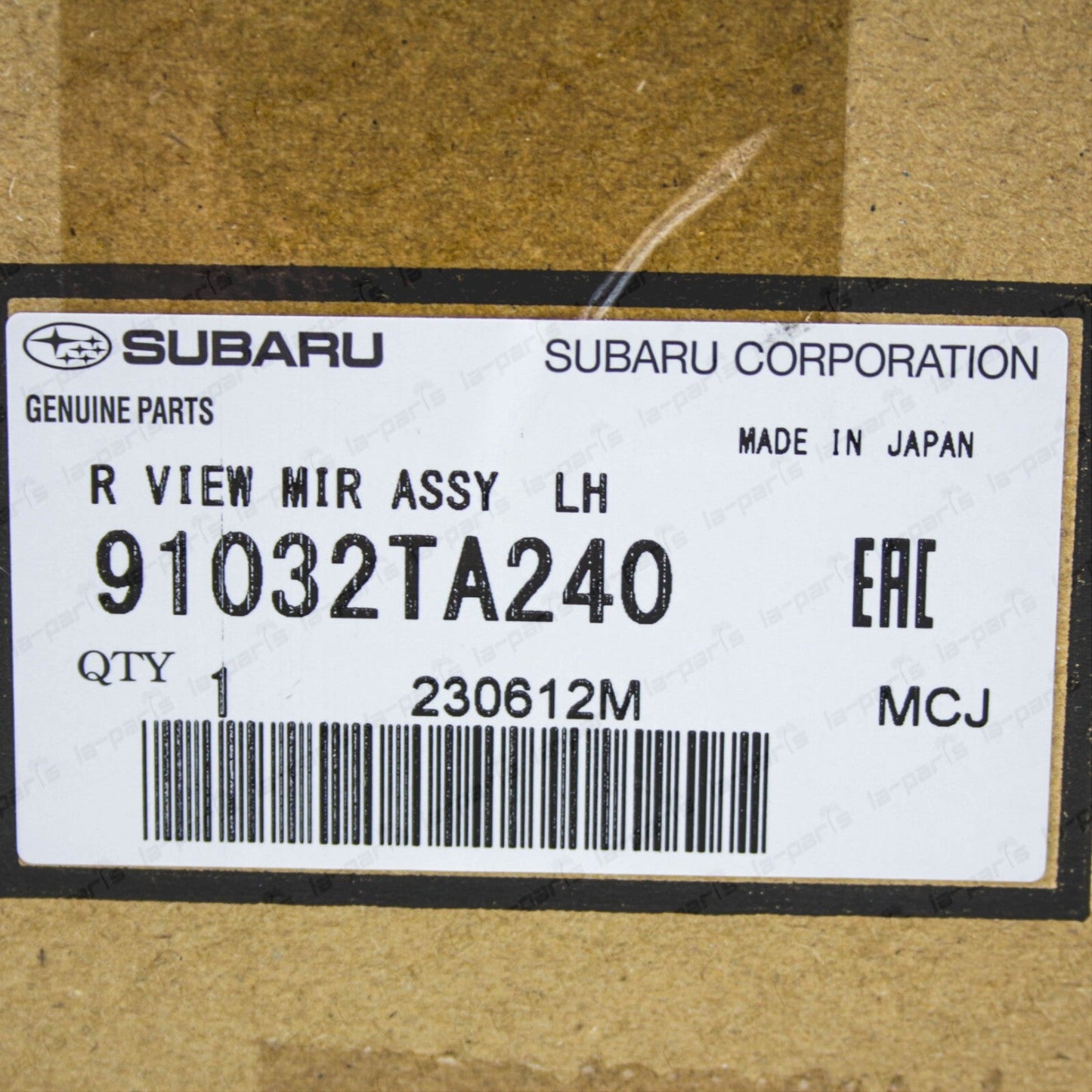 New Genuine Subaru Sambar KS3 KS4 Dias KV3 KV4 Kei truck Left Side View Mirror