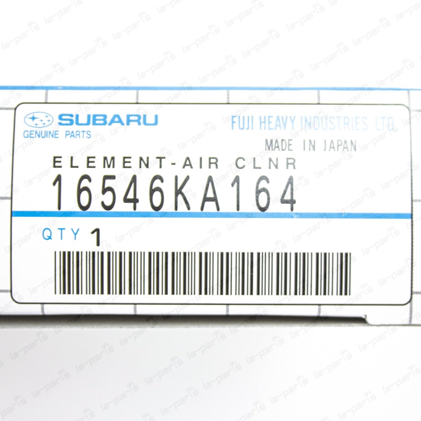 New Genuine OEM Subaru 1992 -1999 Sambar KS3 KS4 Engine Air Filter 16546KA164