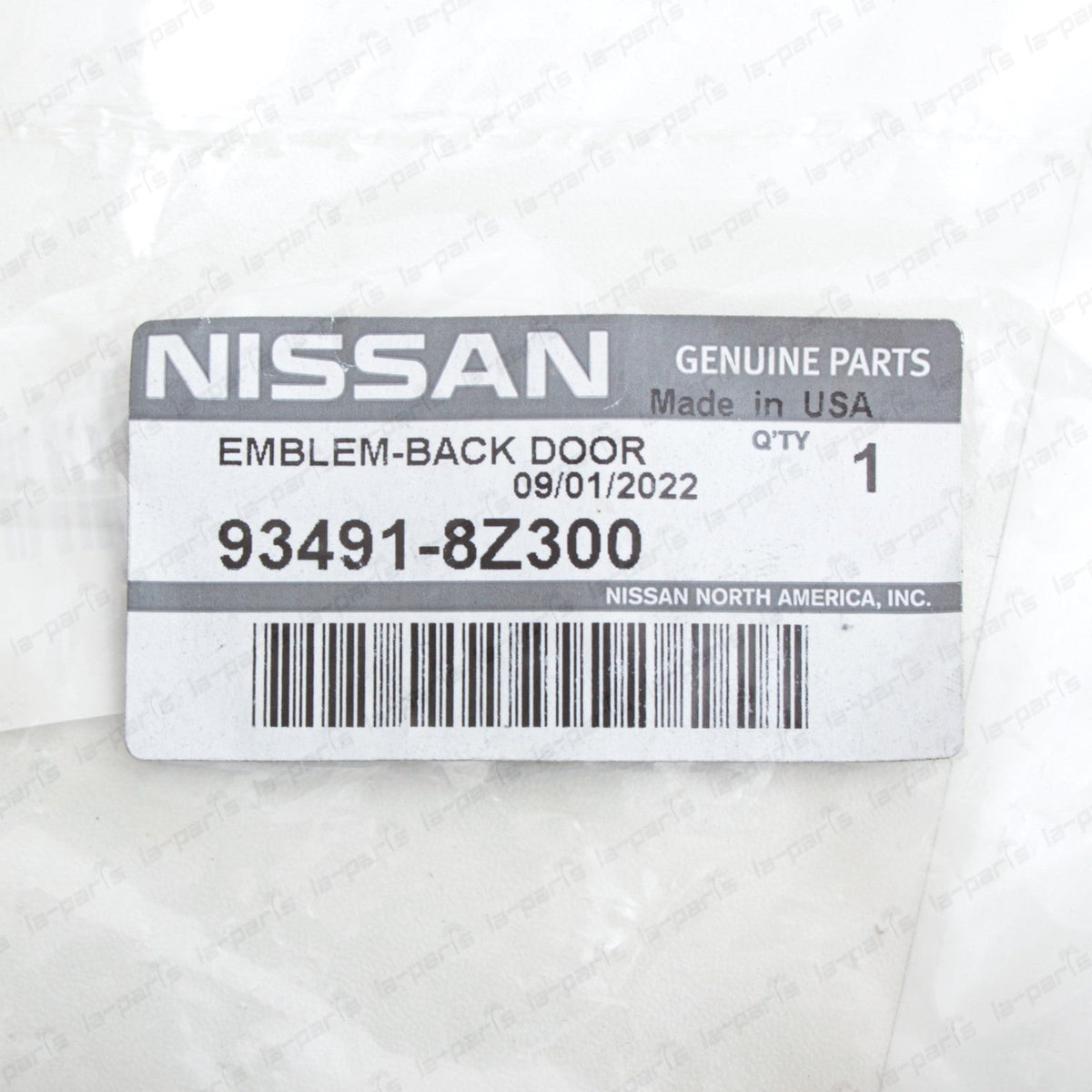 New Genuine OEM Nissan 01-04 Frontier Rear Tailgate Emblem 93491-8Z300