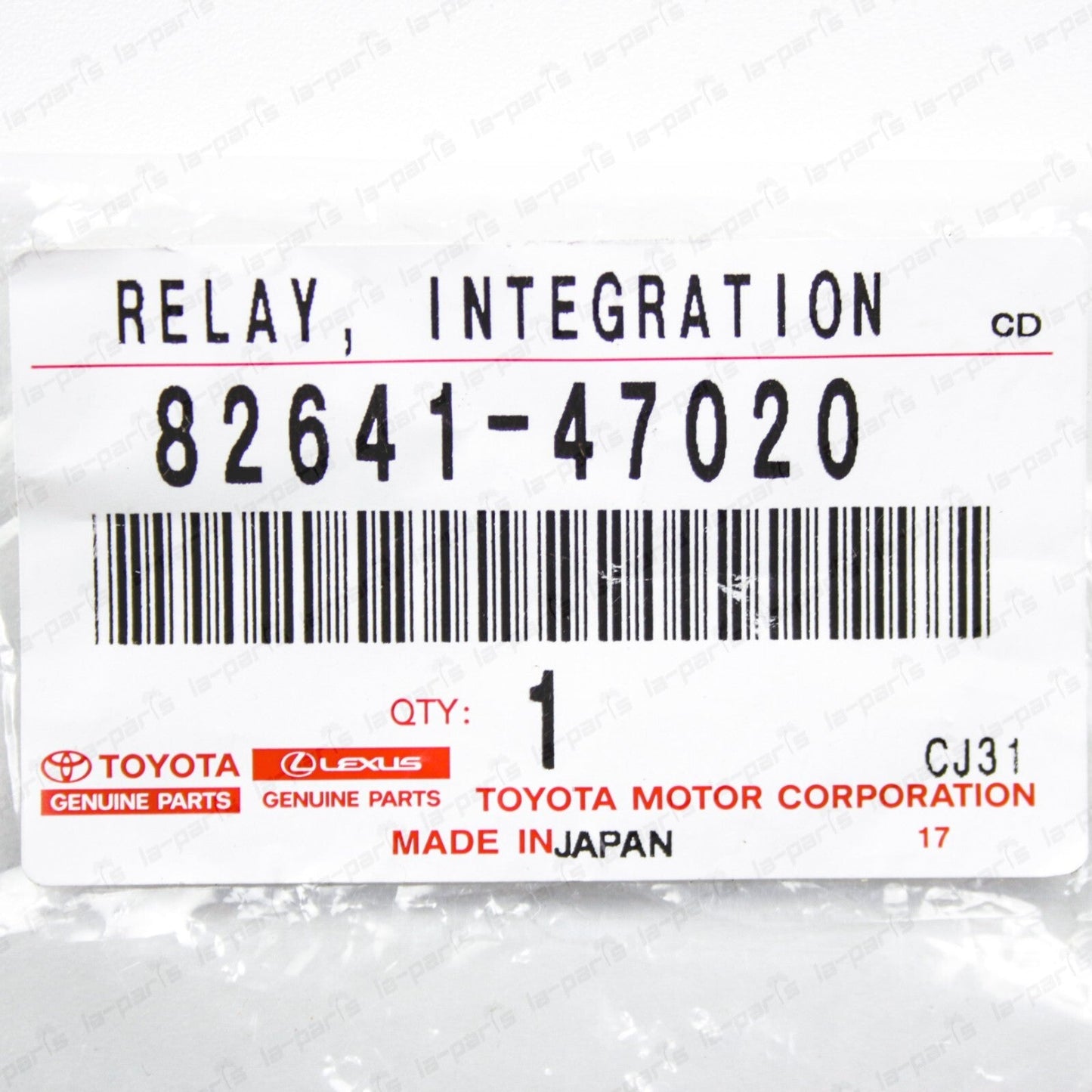 Genuine Toyota Corolla Prius Yaris tC xB xD GS350 Integration Relay 82641-47020