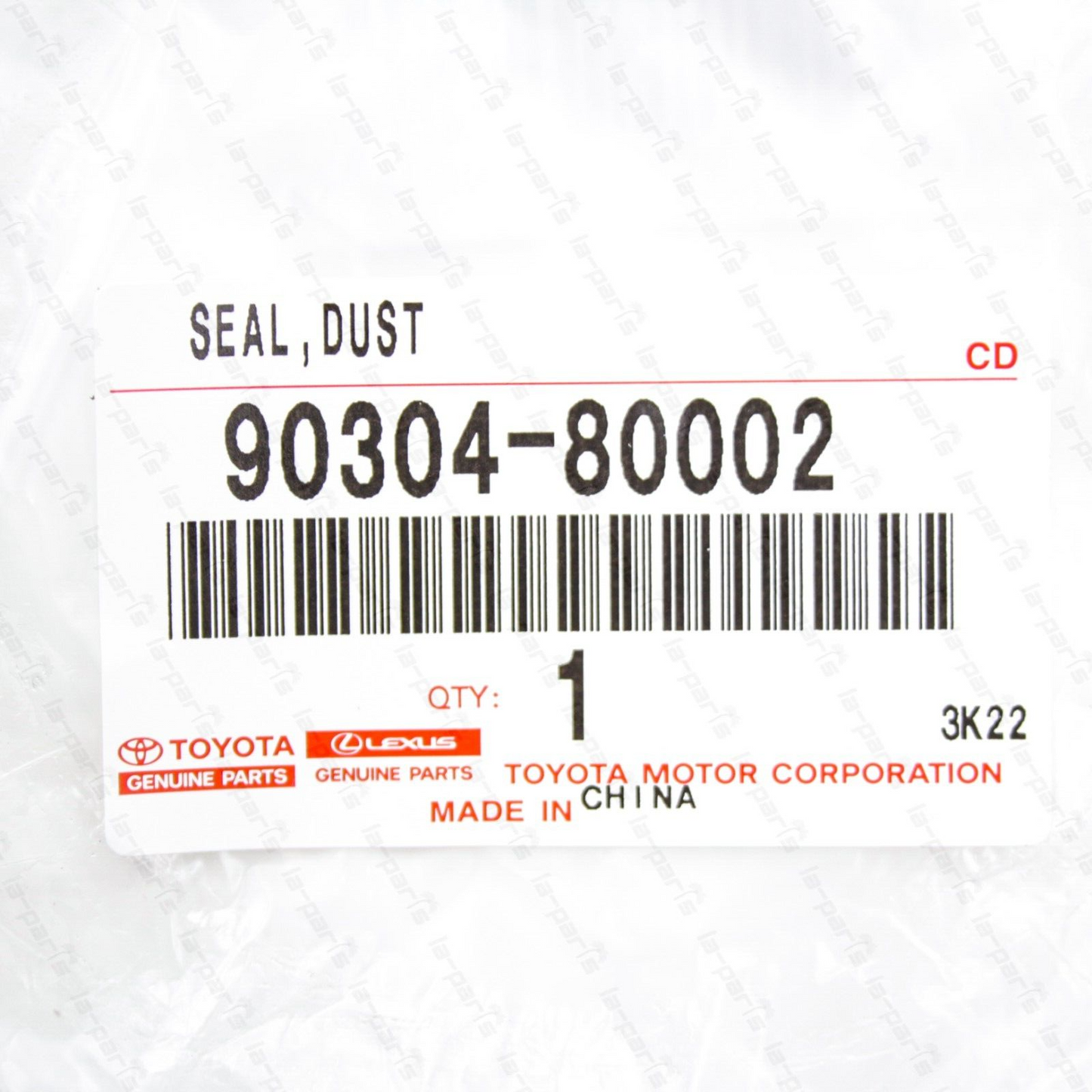 New Genuine OEM Toyota 96-02 4Runner Front Rh/Lh Axle Hub Dust Seal 90304-80002