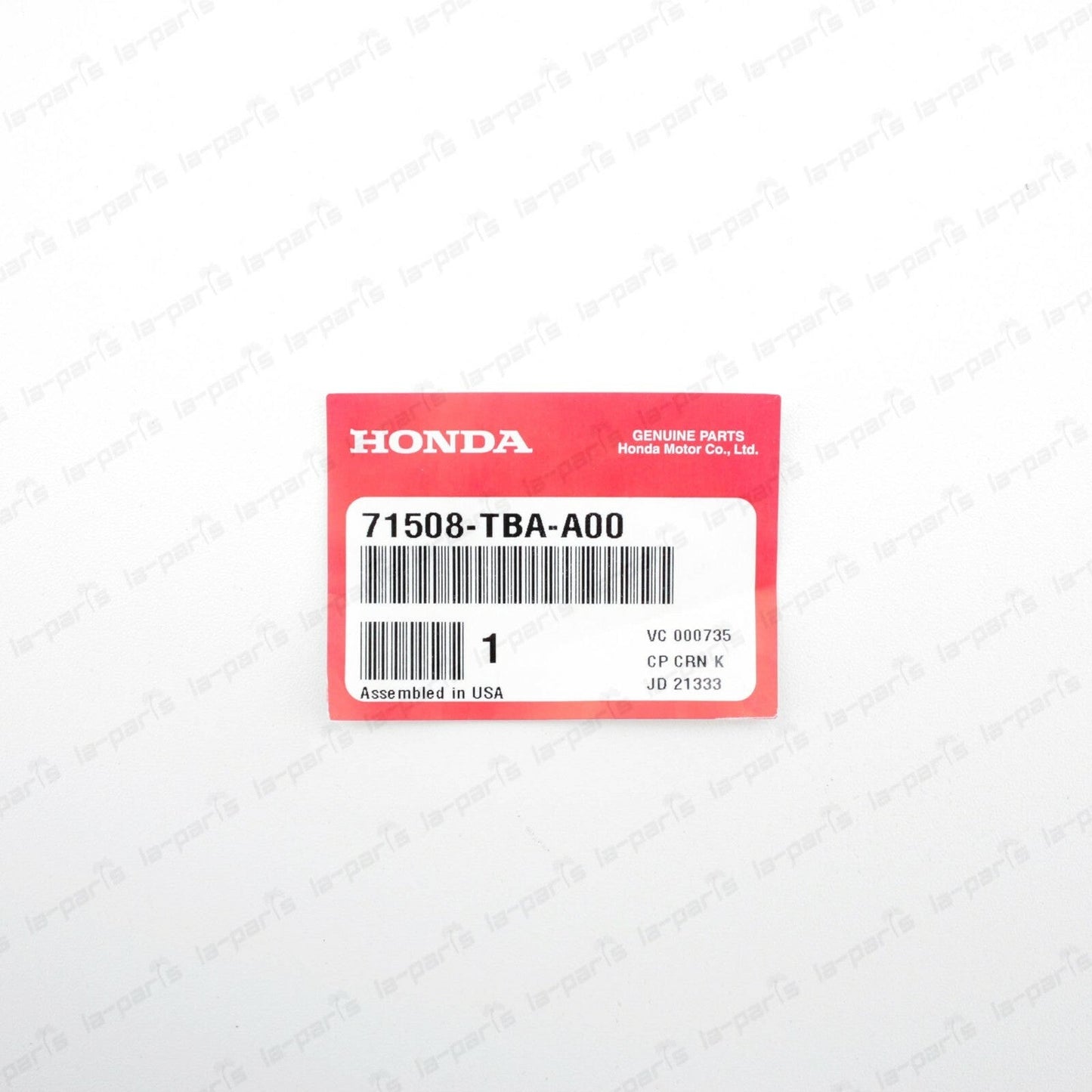 NEW GENUINE HONDA 2016-2021 CIVIC LEFT REAR GARNISH 71508-TBA-A00