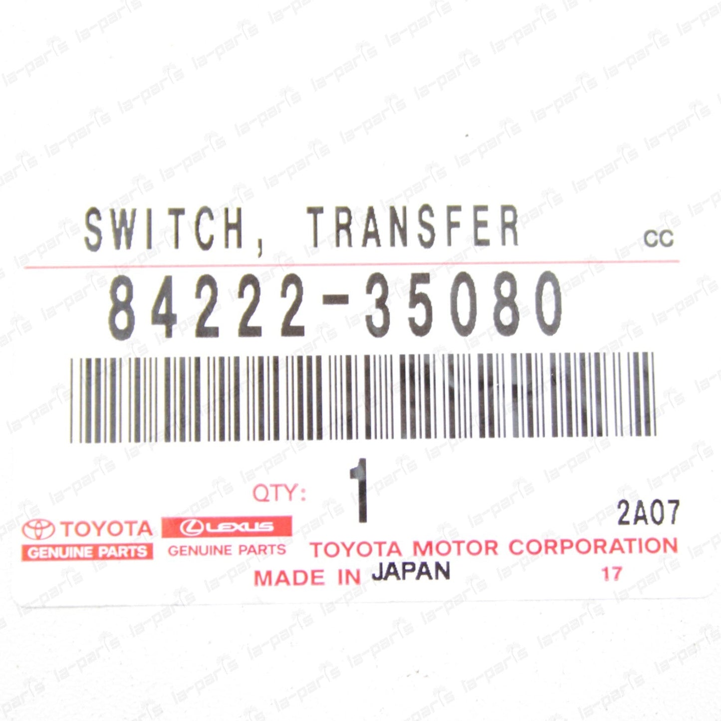 New Genuine For Toyota Switch, Transfer Indicator 84222-35080