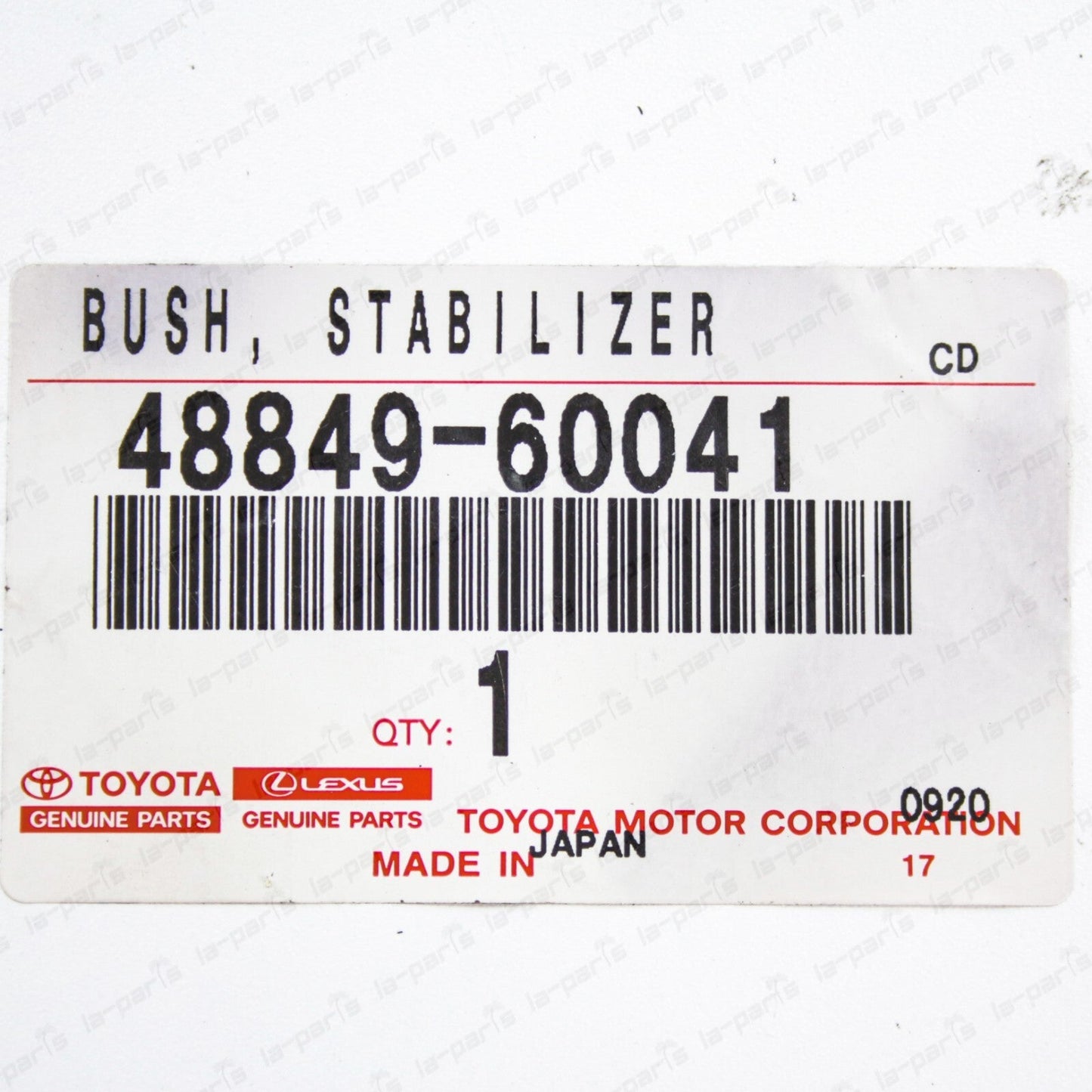 Genuine OEM Toyota 13-18 4Runner GX460 Front Stabilizer Bar Bushing 48849-60041