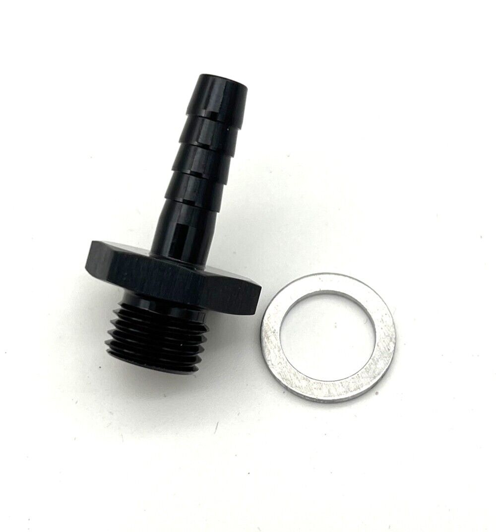 Kinugawa Turbo Water Coolant Barb Kit M14x1.5mm to 5/16" Barb (8mm) G25 G30 G35