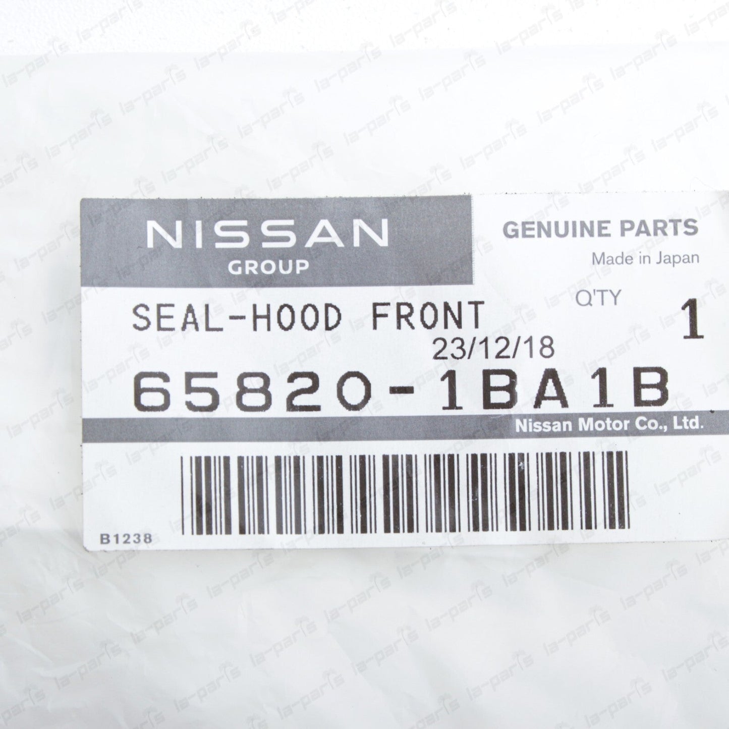 New Genuine Nissan Infiniti 08-12 EX35 EX37 14-17 QX50 Hood Seal 65820-1BA1B