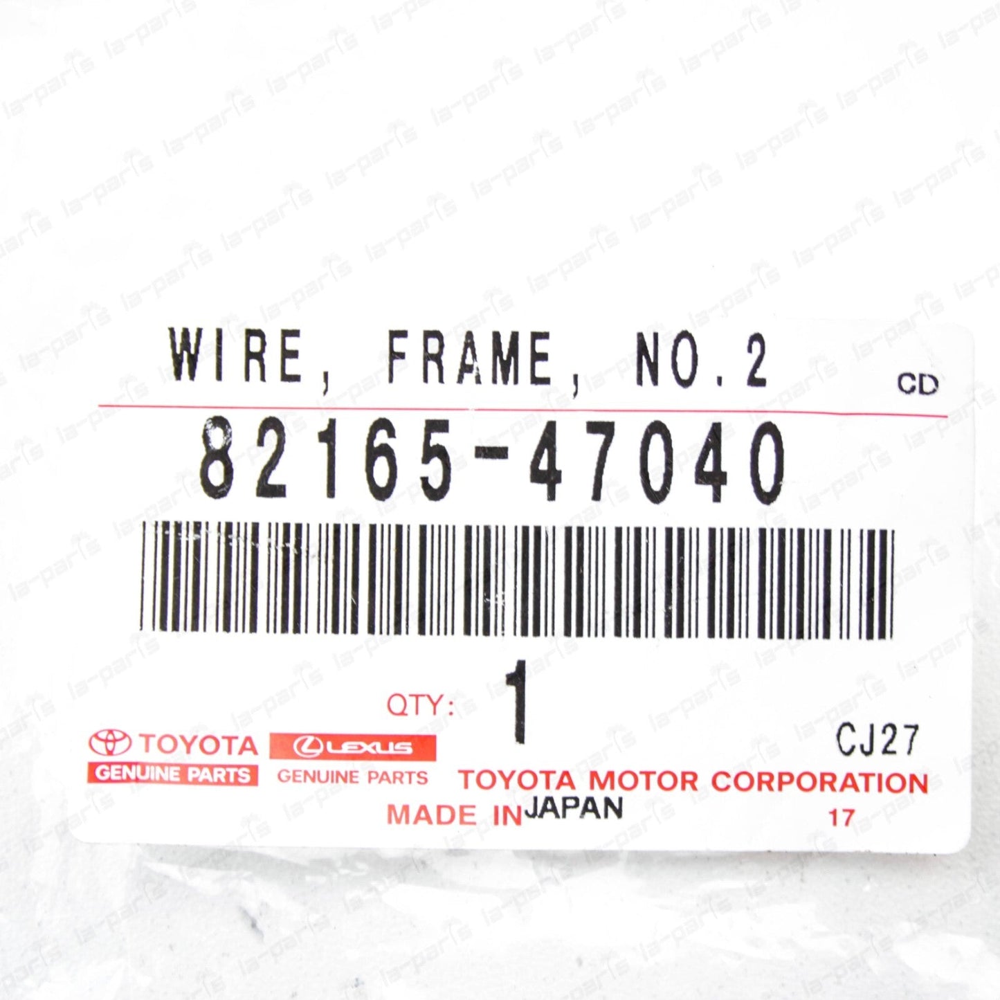 New Genuine Toyota 04-09 Prius NHW20L Hybrid Battery Wire Frame No.2 82165-47040