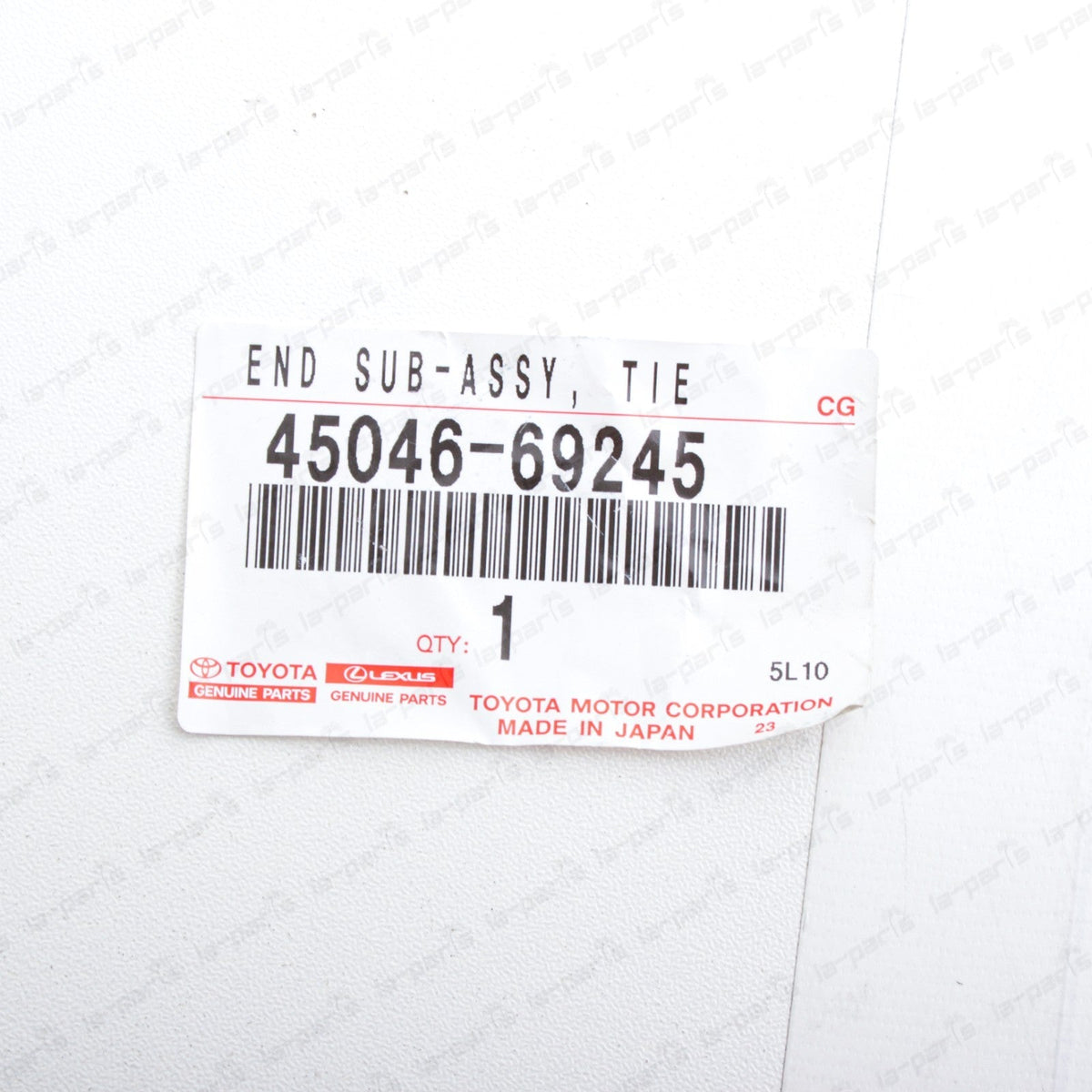 New Genuine OEM Toyota 10-24 4Runner Fj Cruiser Tie Rod End 45046-69245 Qty:1