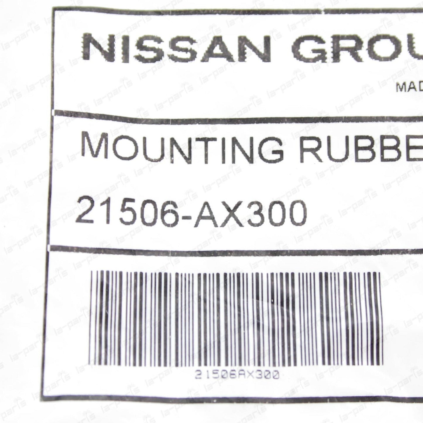 NEW GENUINE NISSAN MOUNTING RUBBER RADIATOR UPPER 21506-AX300