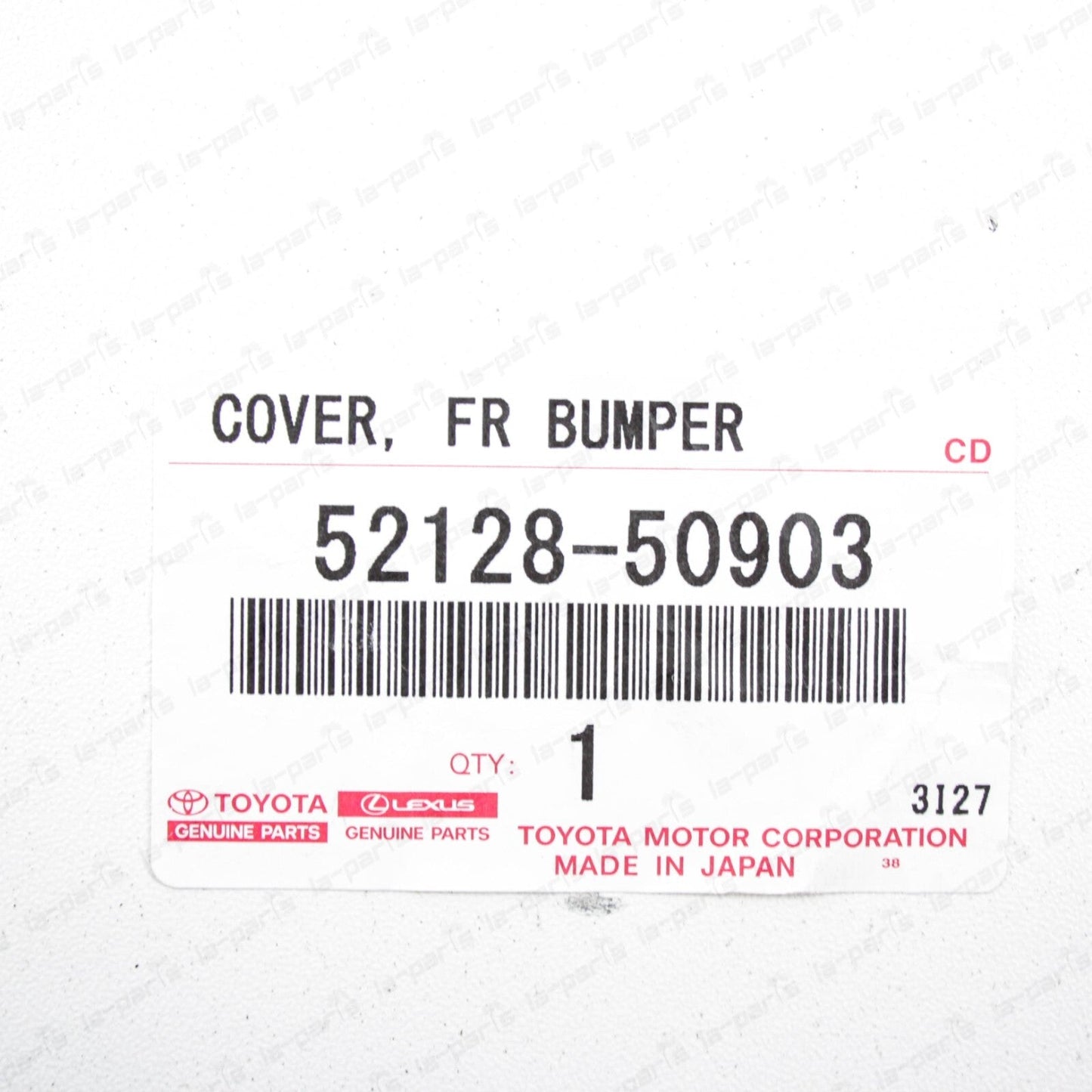 Genuine Lexus 10-12 LS460 Front Bumper Driver Side Tow Hook Cover 52128-50903
