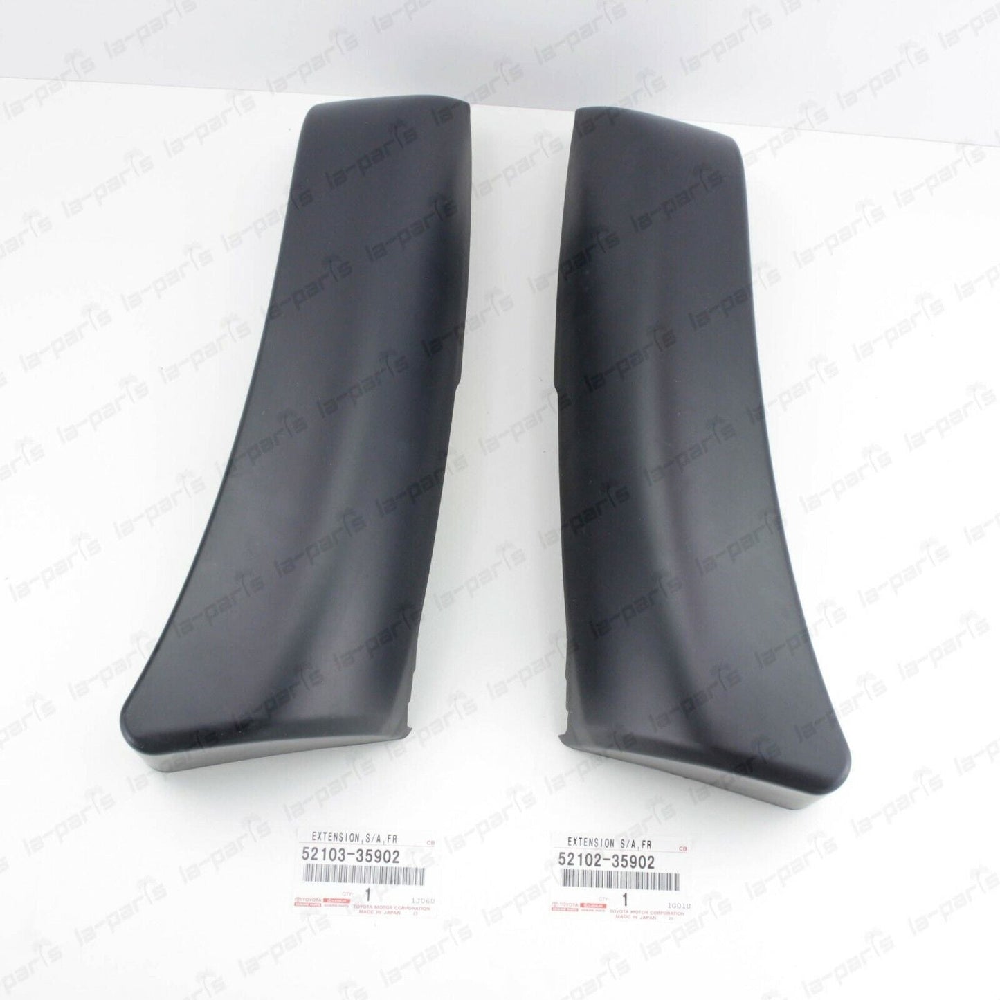 Genuine Toyota 1999-2002 4Runner Front Bumper Flare Extension Set Left + Right