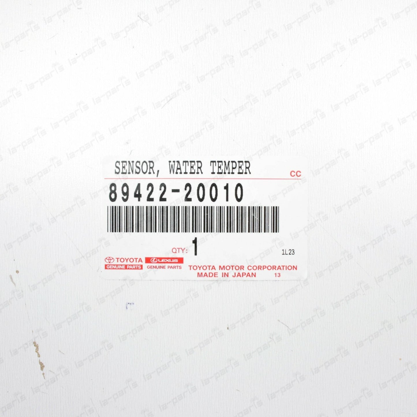 NEW GENUINE TOYOTA LEXUS ENGINE COOLANT WATER TEMP SENSOR W/GASKET 89422-20010