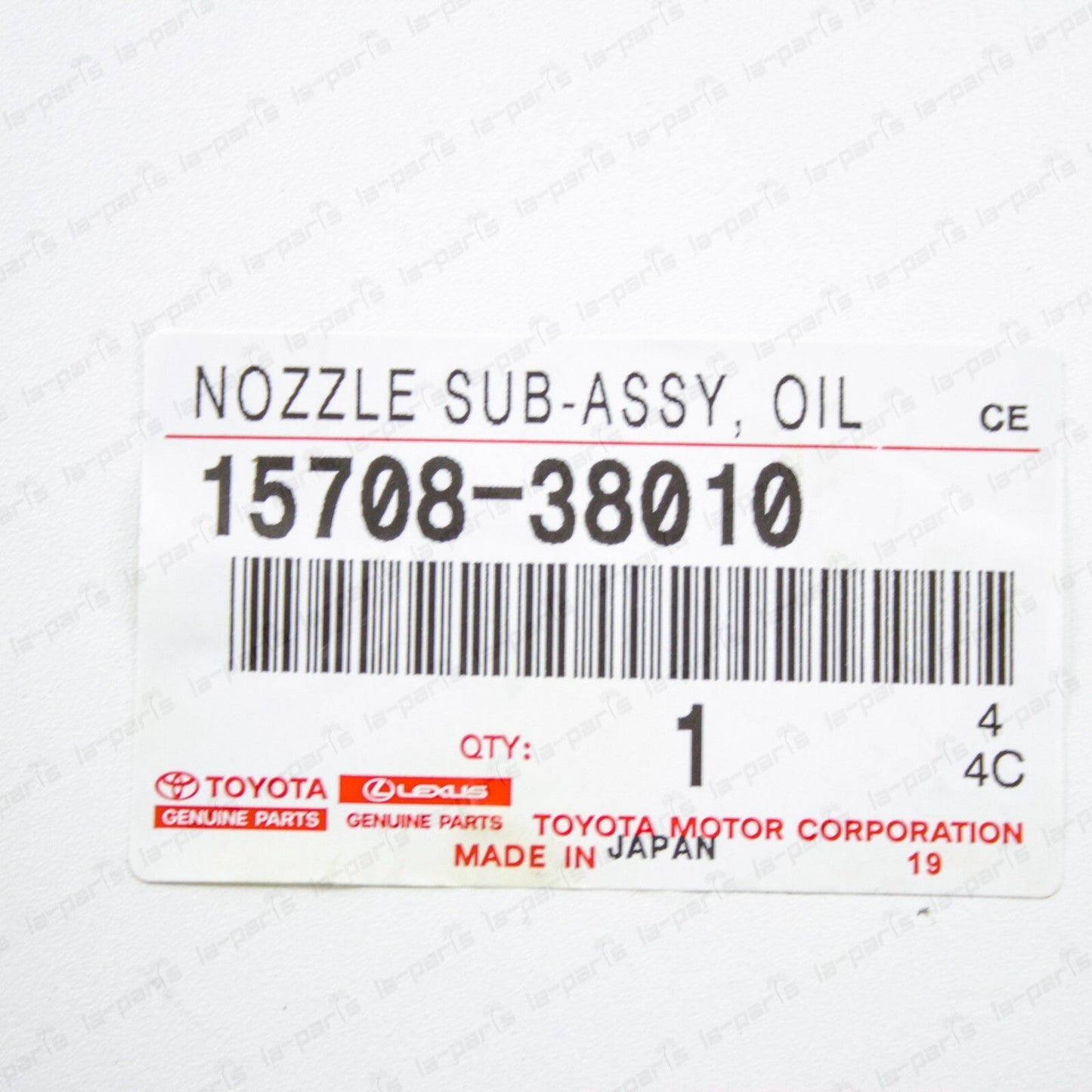New Genuine Toyota 08-21 Land Cruiser LX570 Sequoia Tundra Oil Nozzle No. 1